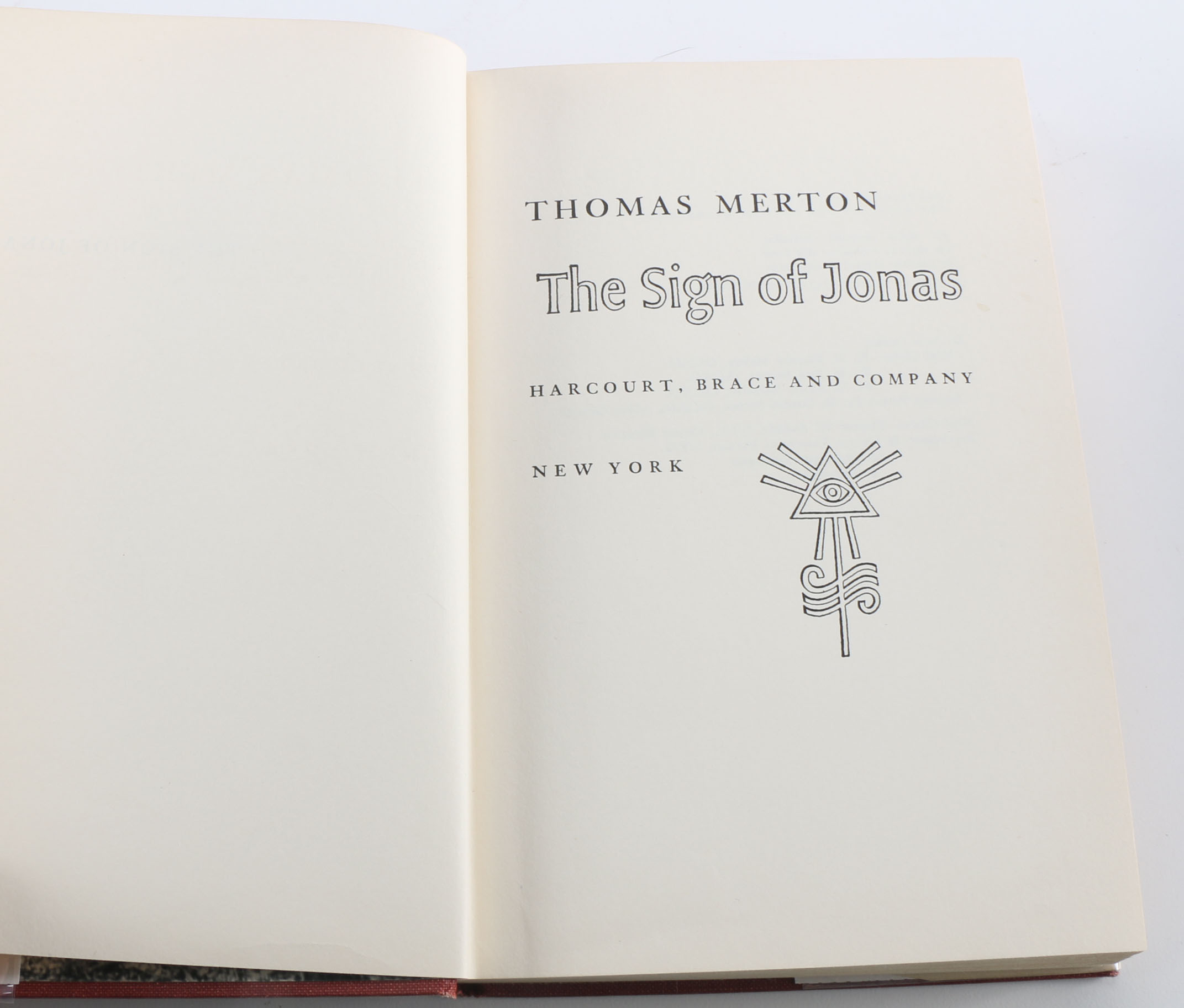 Thomas Merton's "The Sign of Jonas" and a First Edition copy of "The Open Mind" by Robert Oppenheimer