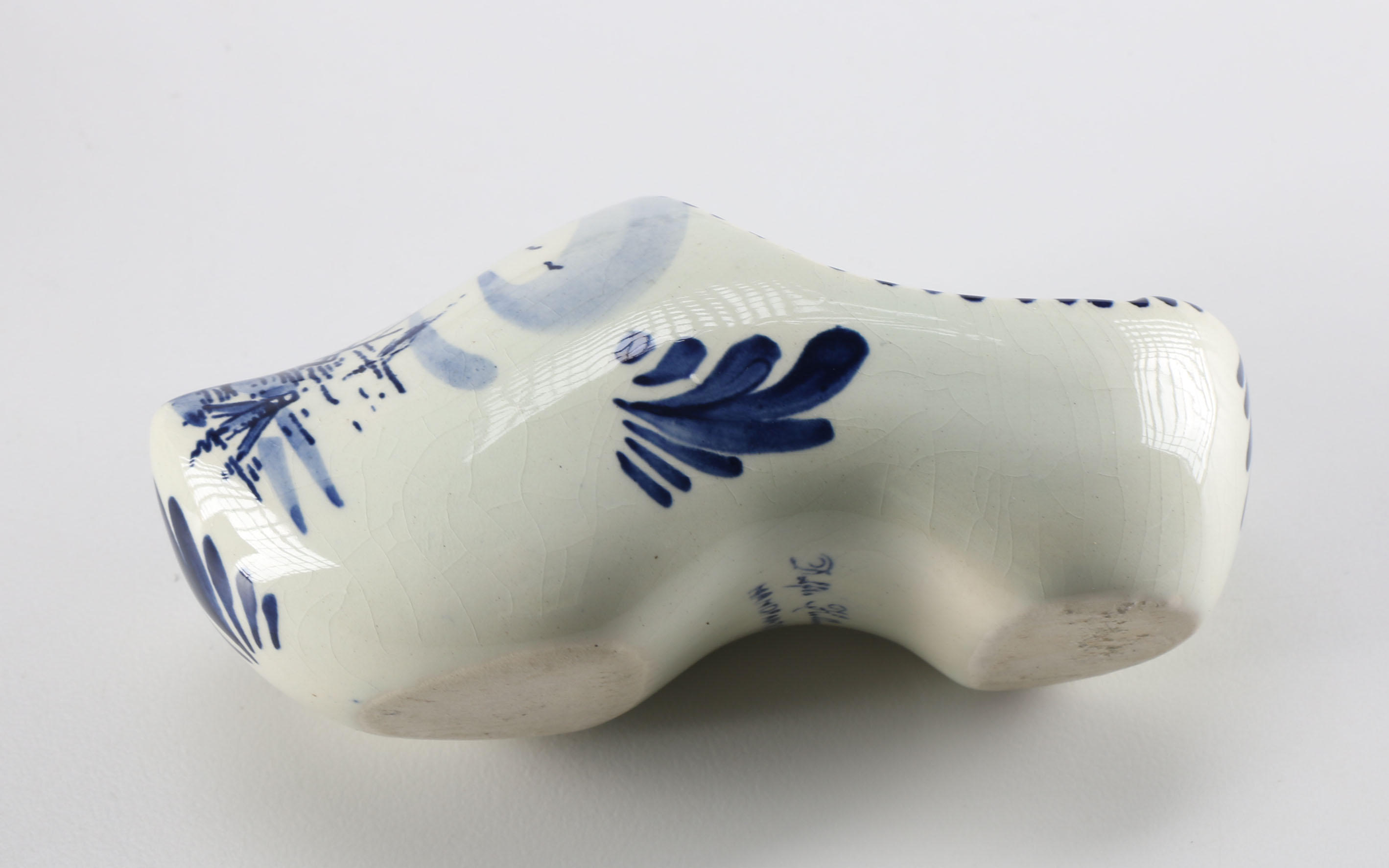 Vintage Hand-Painted Clogs and Figurines from Holland