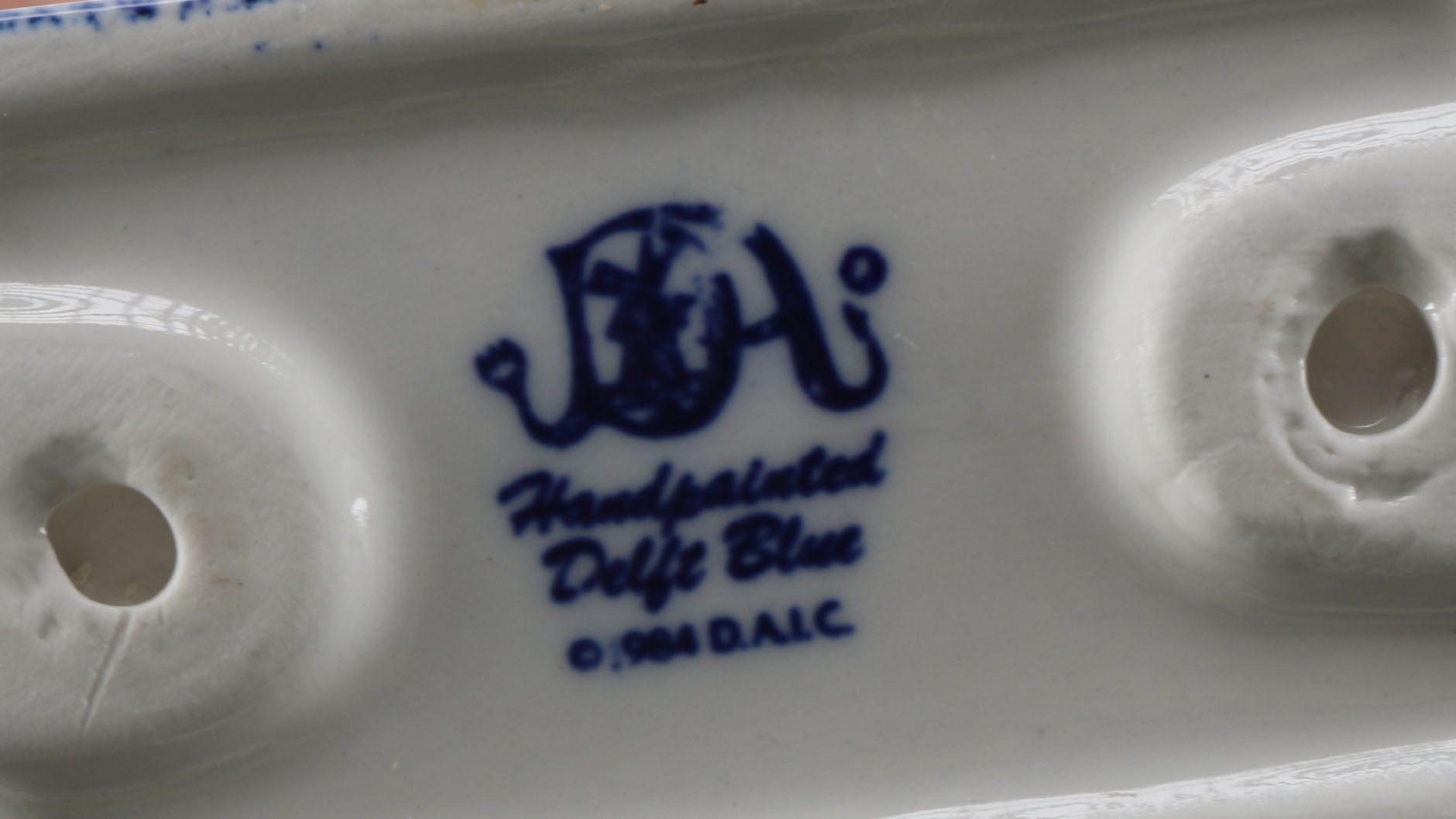 Vintage Hand-Painted Clogs and Figurines from Holland