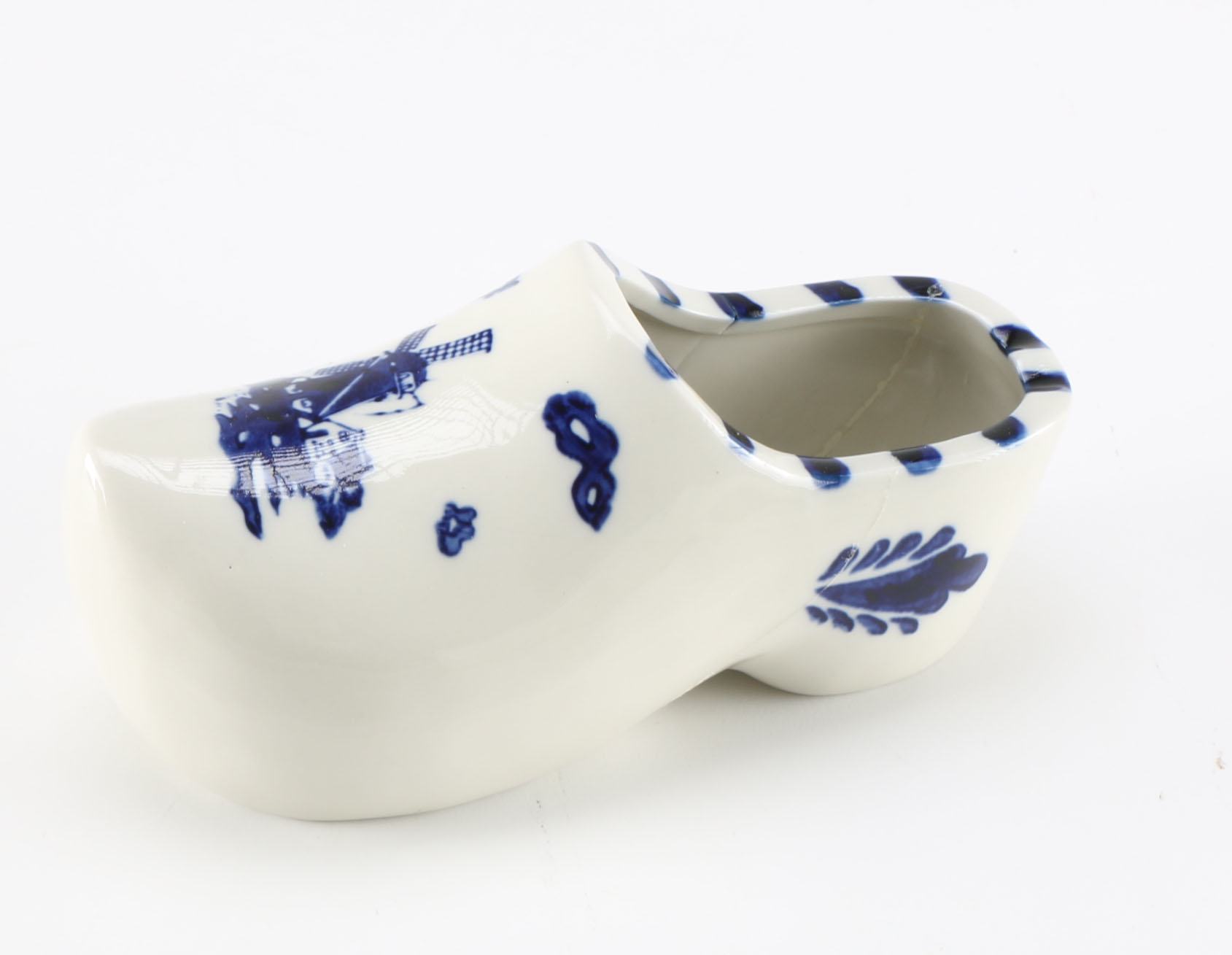 Vintage Hand-Painted Clogs and Figurines from Holland