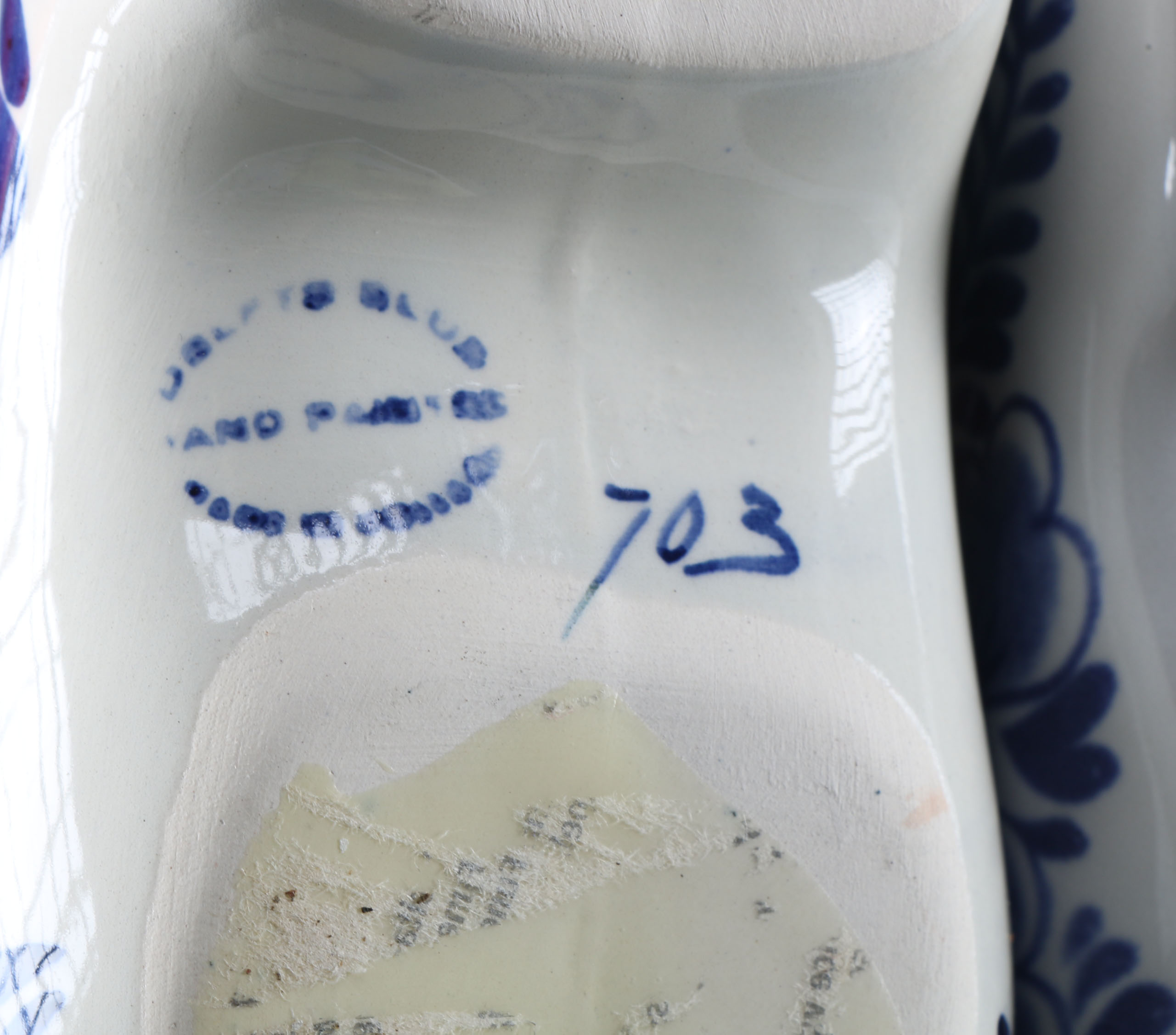 Vintage Hand-Painted Clogs and Figurines from Holland