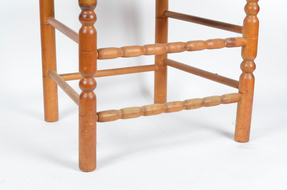 Pair of Antique Ladder Back Chairs