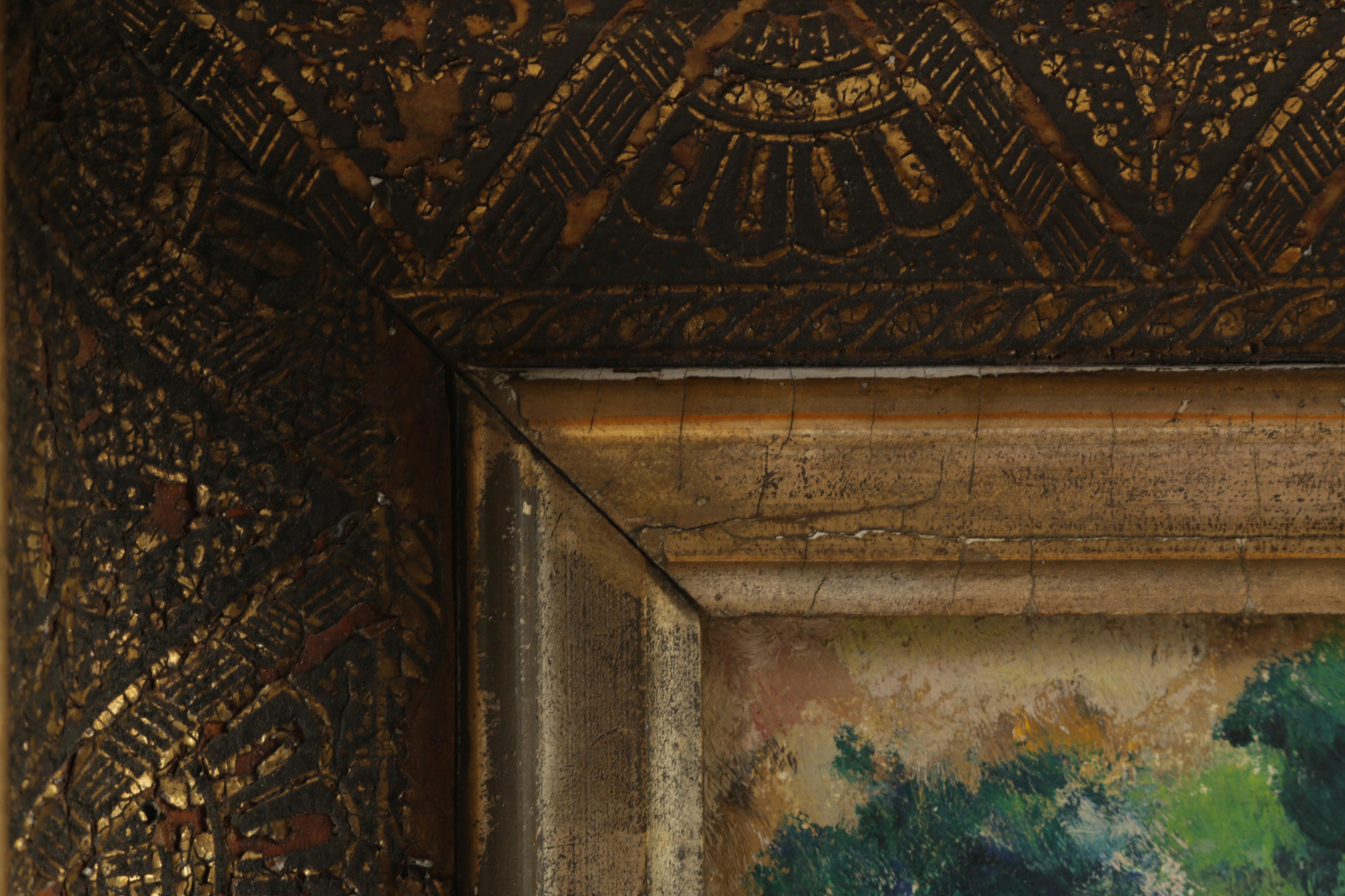 Oil Painting on Board Landscape