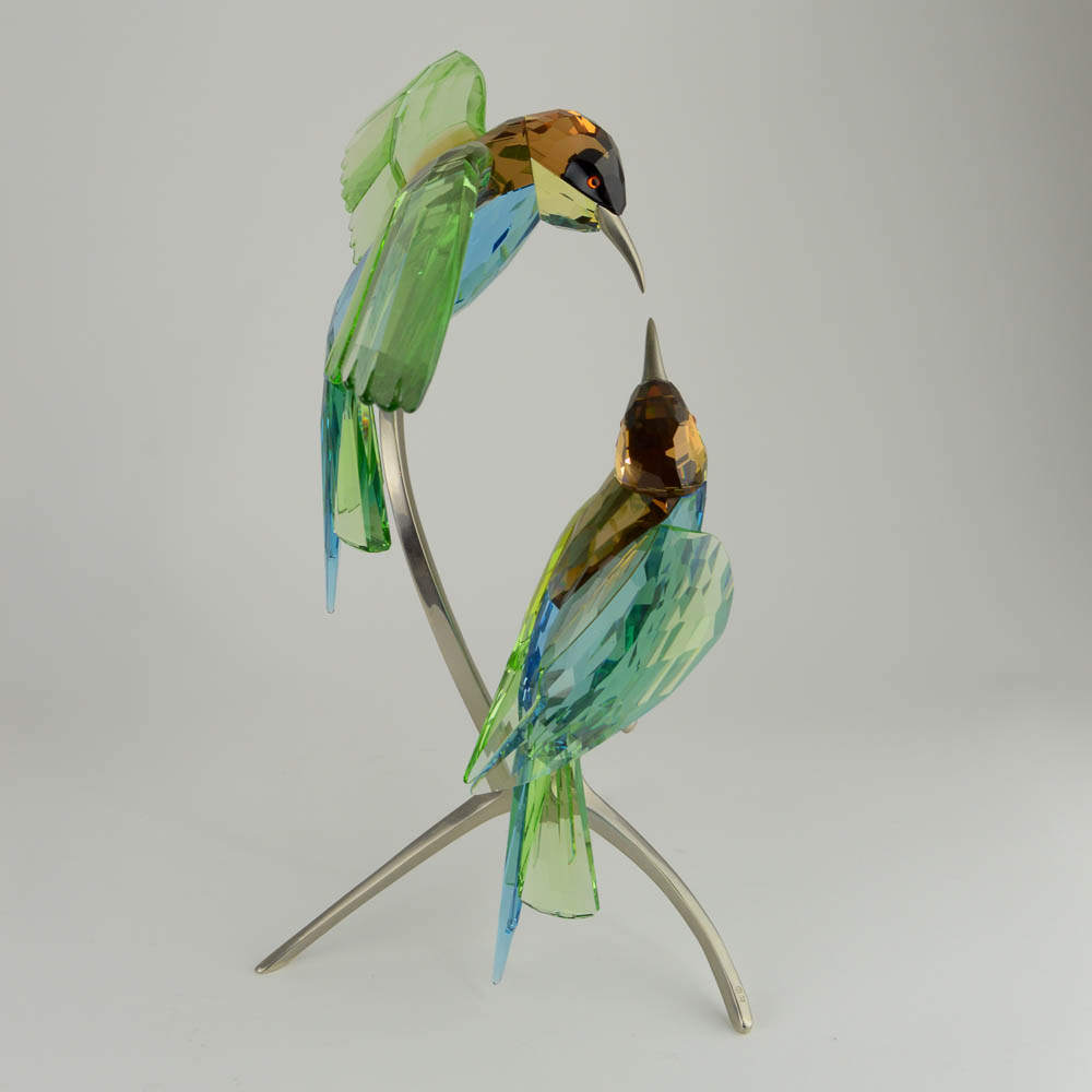 Swarovski Crystal Peridot Bee Eaters