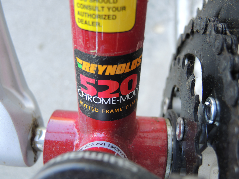 Mens 19" Red Jamis Coda Sport Hybrid Bike