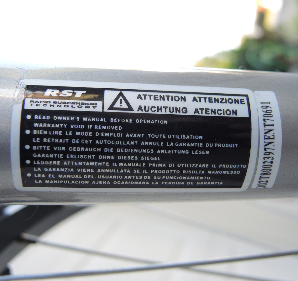 Womens Grey 15" Trek Pure Sport Bike