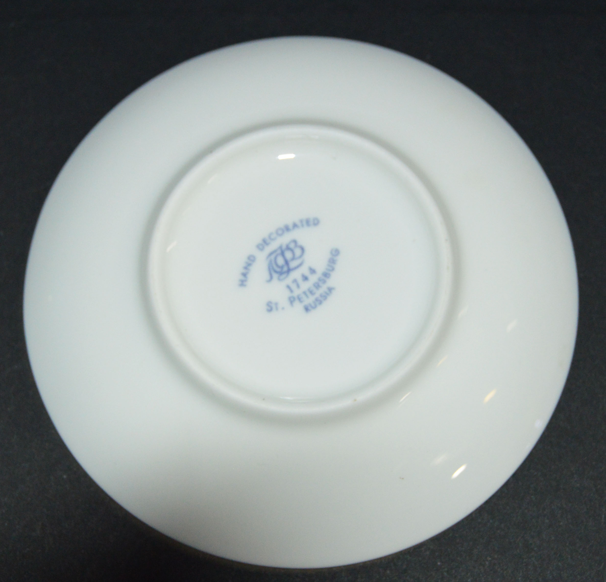 Vintage China Espresso Set, Cigarette Box and Ash Trays