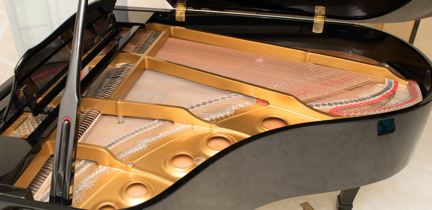 Stunning Young Chang Polished Ebony G-185 Grand Piano