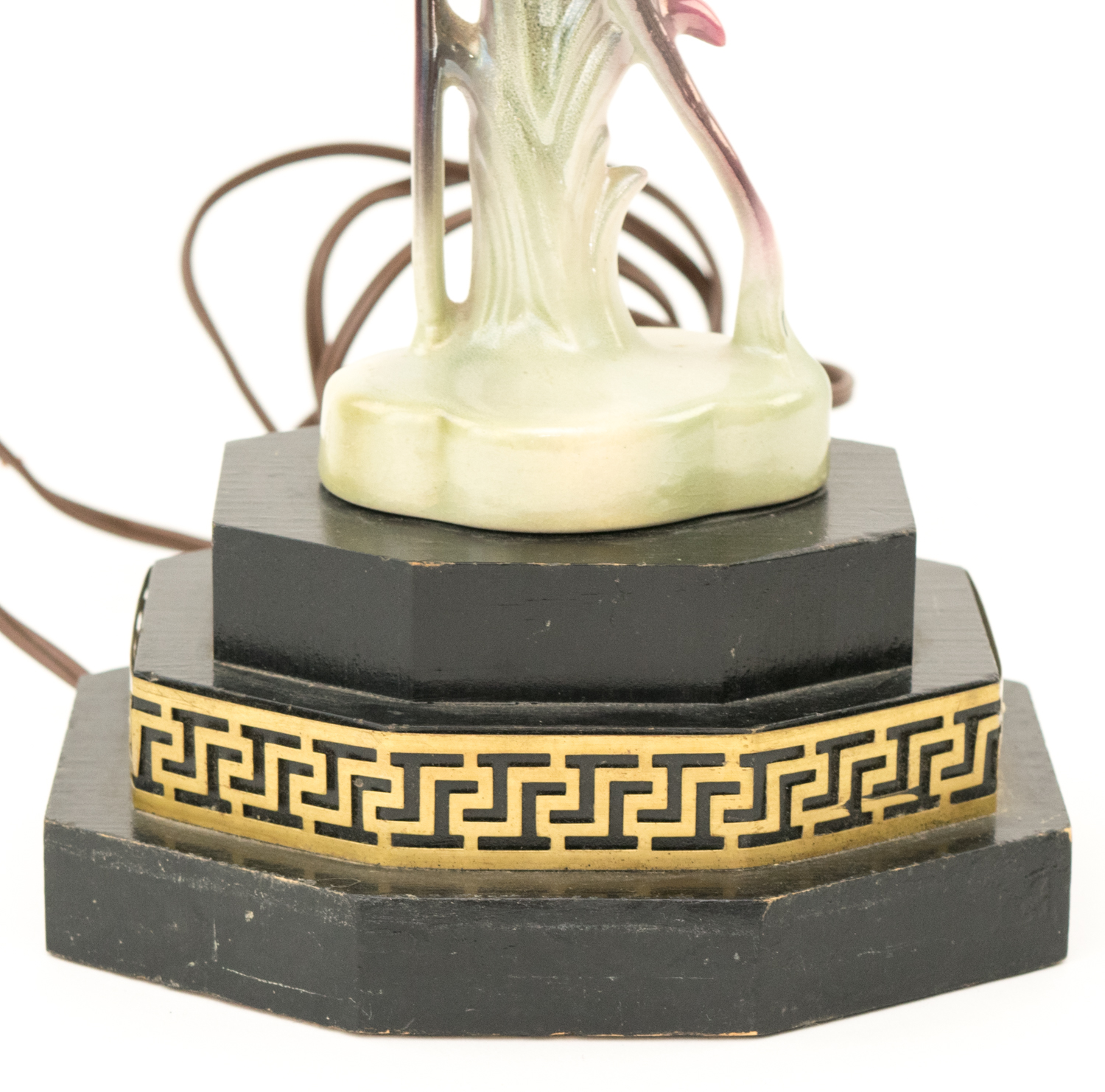 Pair of Mid-Century Flamingo Lamps with Original Shades