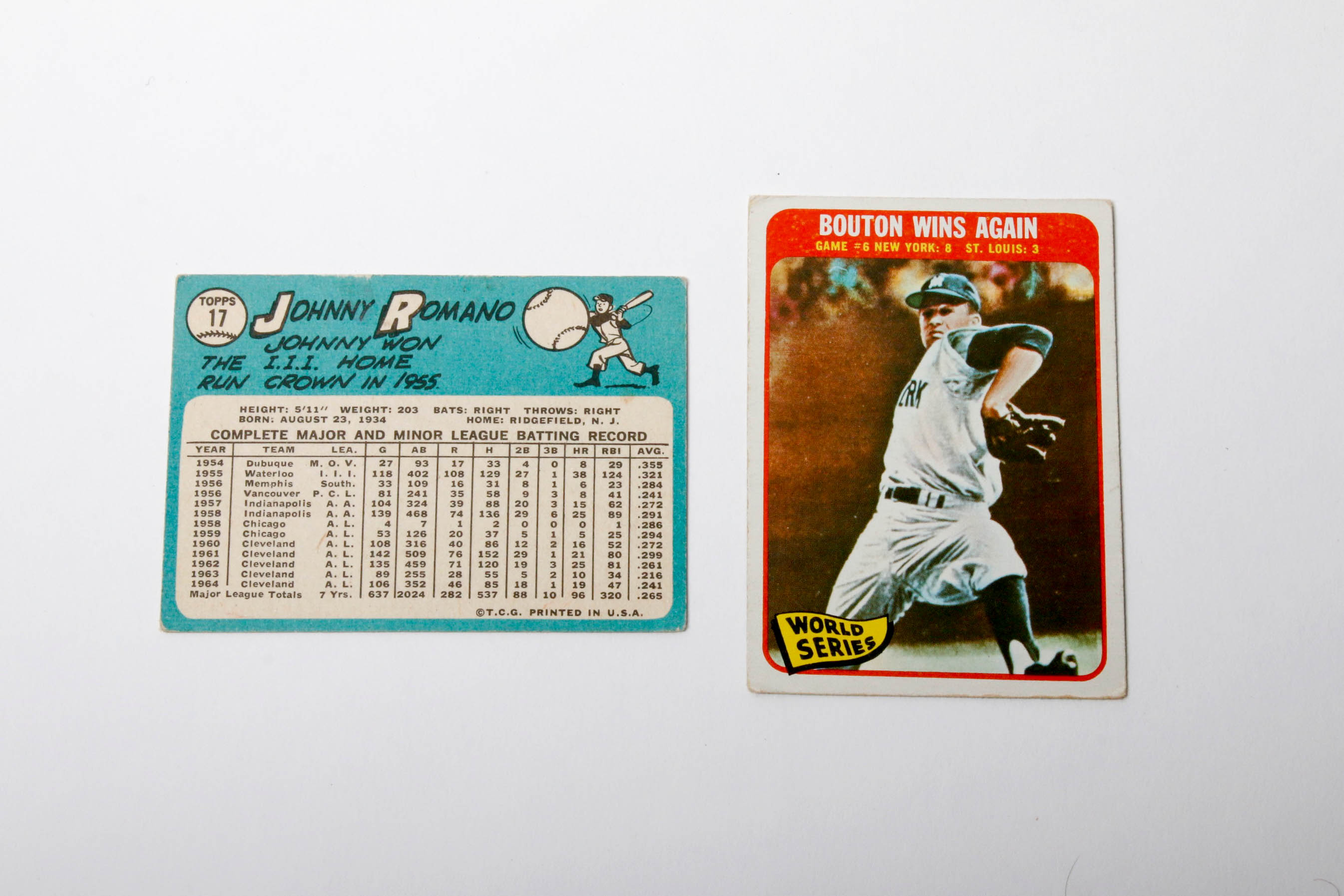 Collection of 1965 Topps Baseball Cards