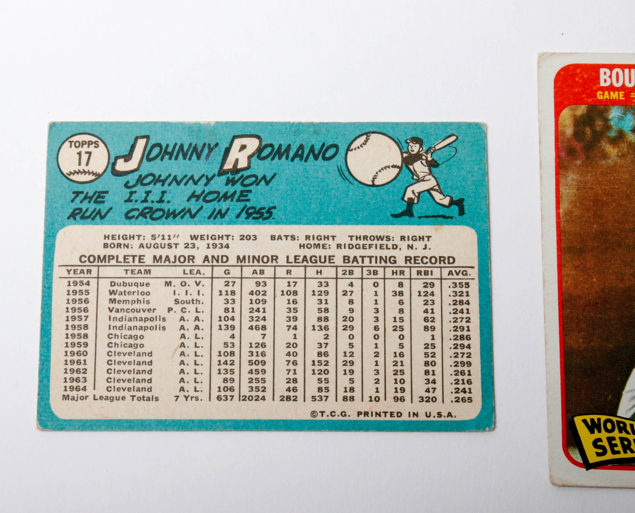 Collection of 1965 Topps Baseball Cards