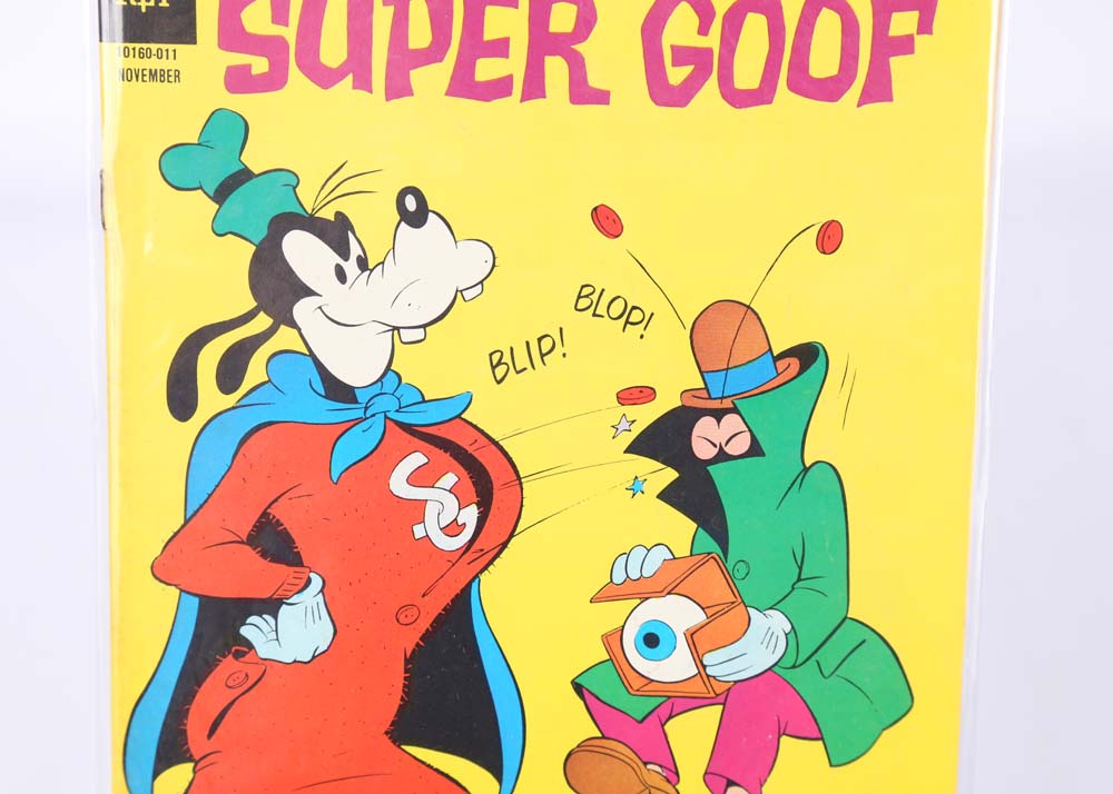 Gold Key 1970's Walt Disney Comic Books