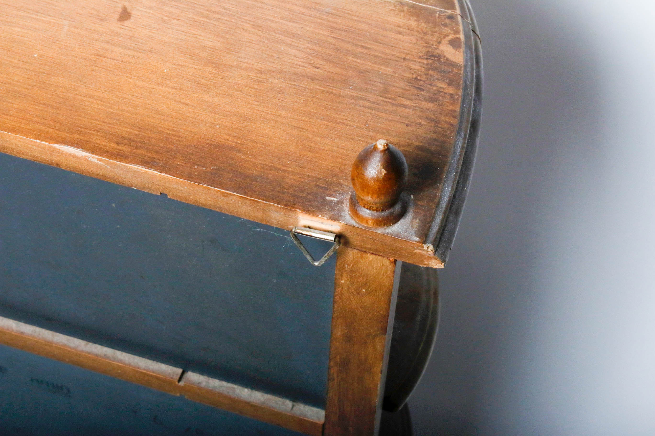 Vintage Buchmin Hanging Wooden Display Cabinet