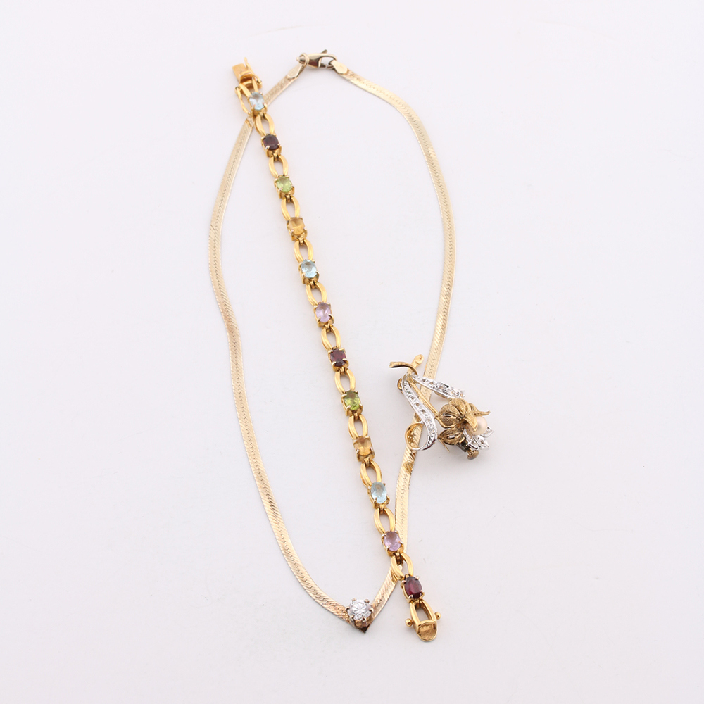 Sterling Silver Jewelry with Gemstones