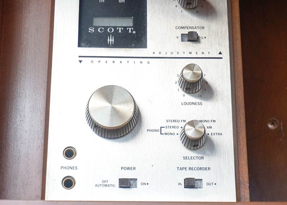 Mid 20th Century HH Scott Copley Record and Reel to Reel Console