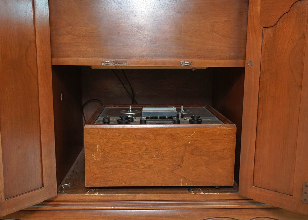 Mid 20th Century HH Scott Copley Record and Reel to Reel Console