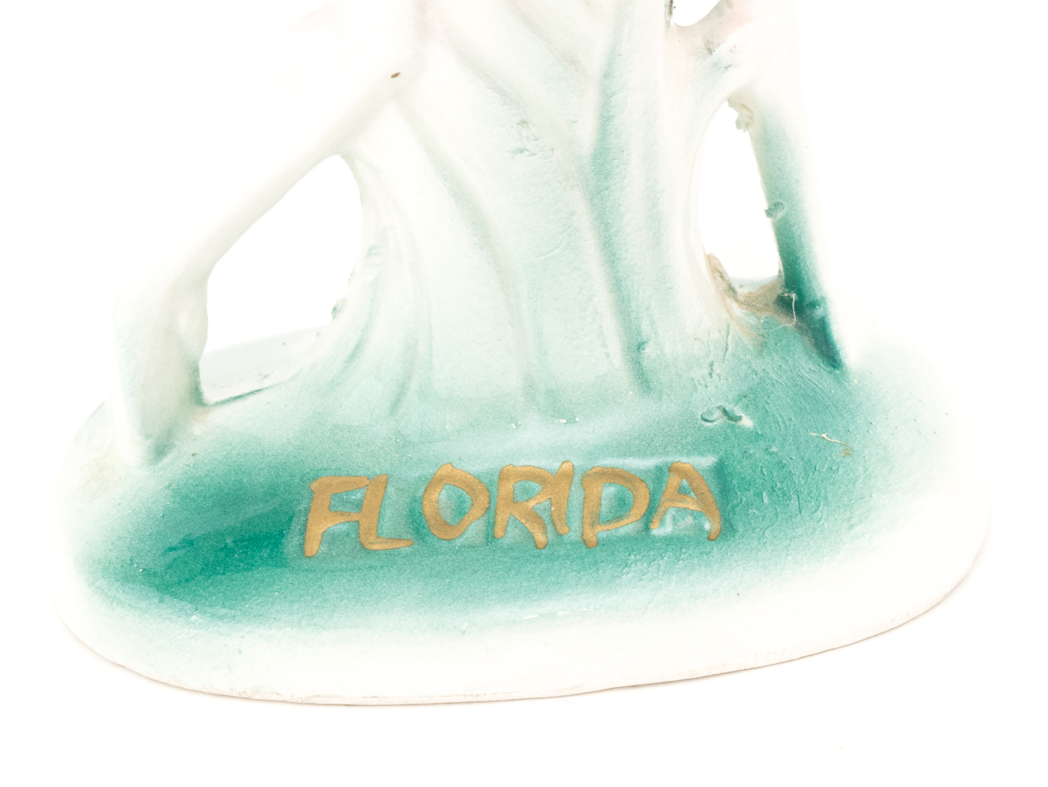 Two Vintage Flamingo Figurines With One Planter