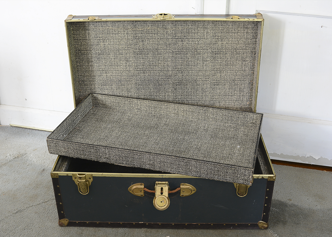 Pair of Steamer Trunks
