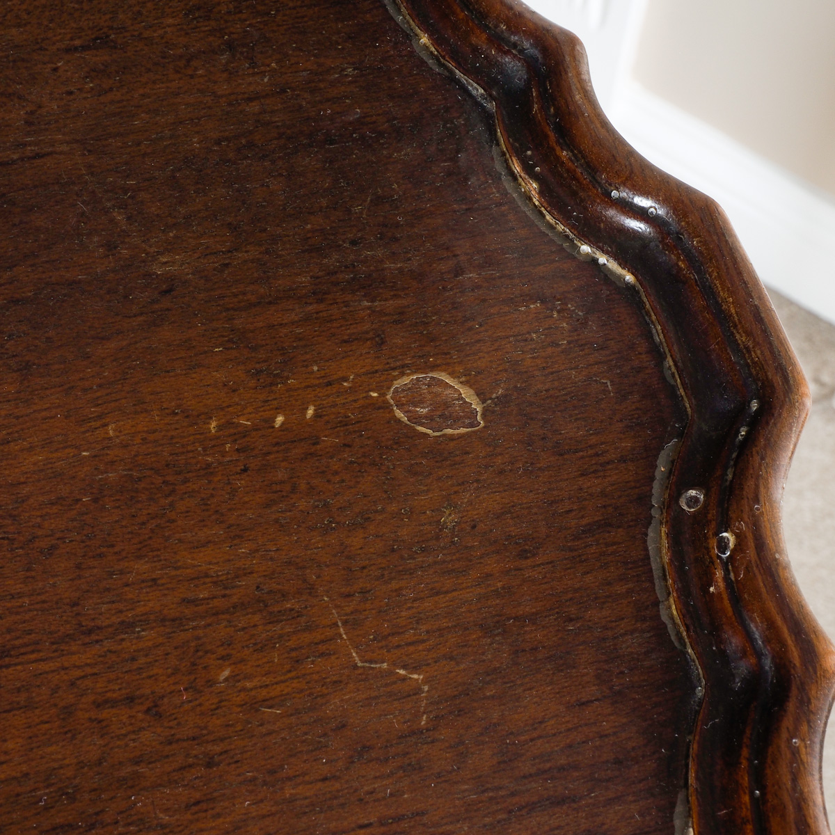 Two Tier Pie Crust Table