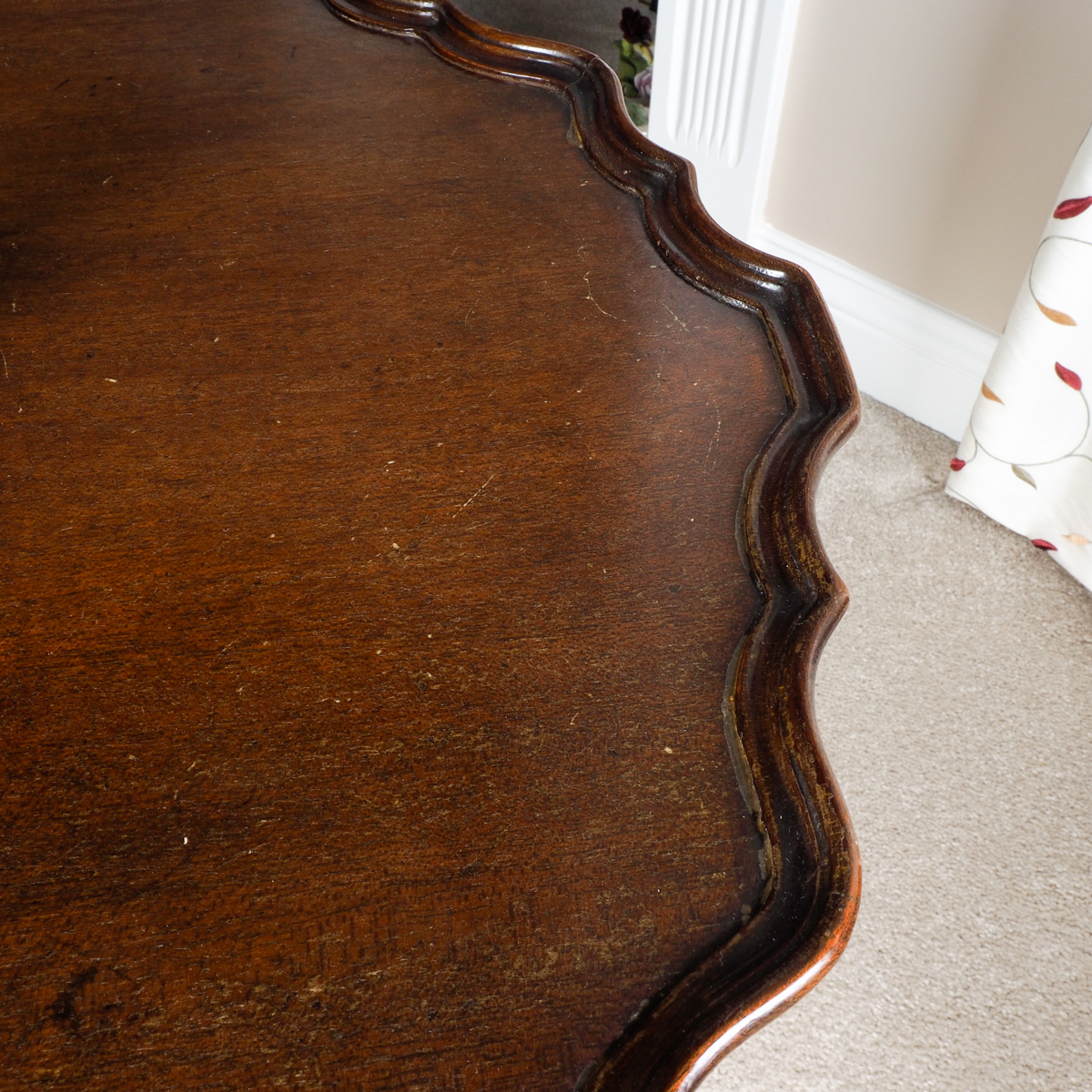 Two Tier Pie Crust Table