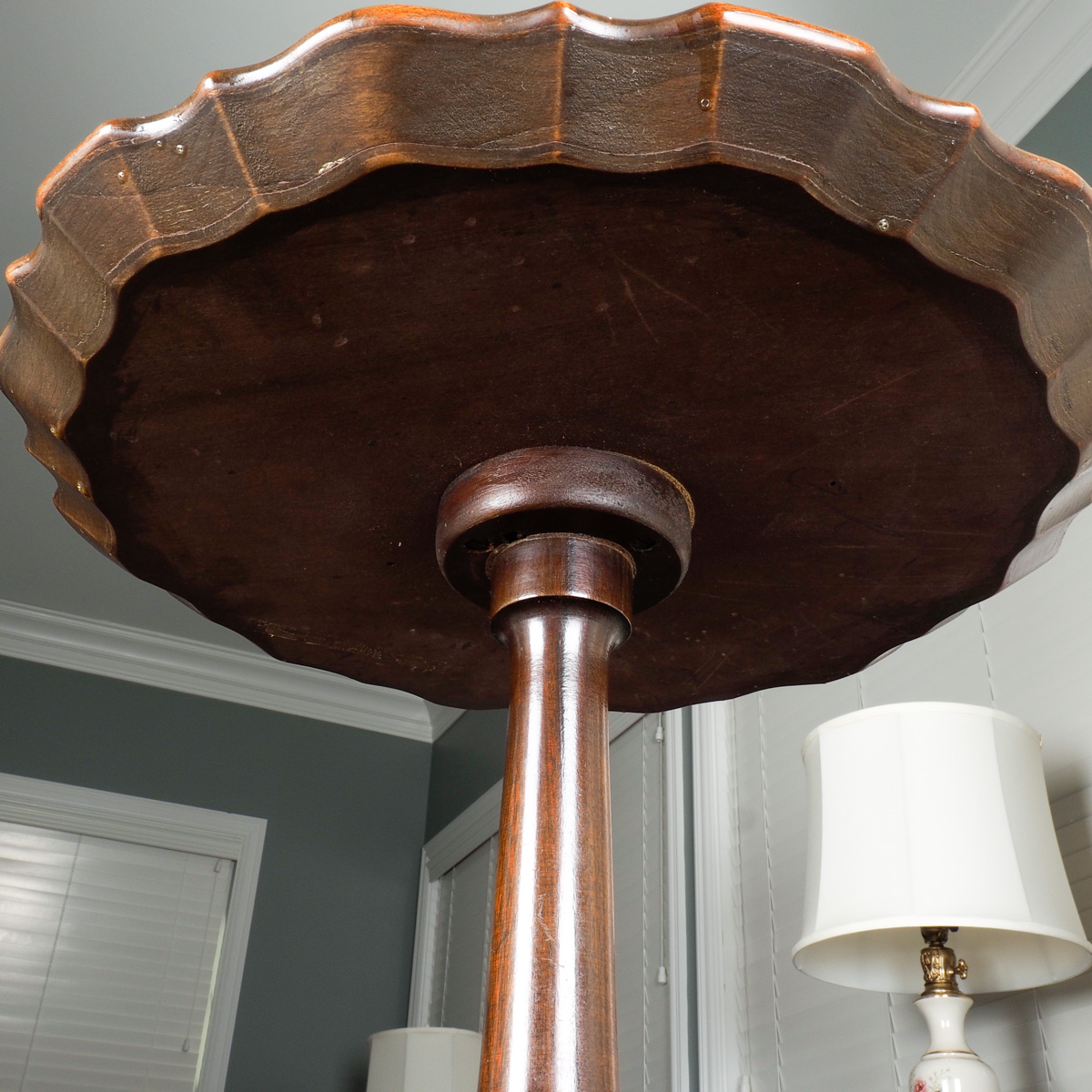 Two Tier Pie Crust Table