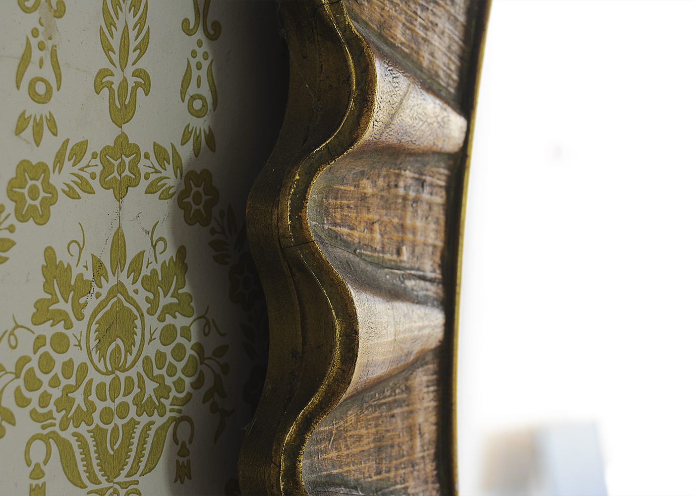 Large Round Wall Mirror