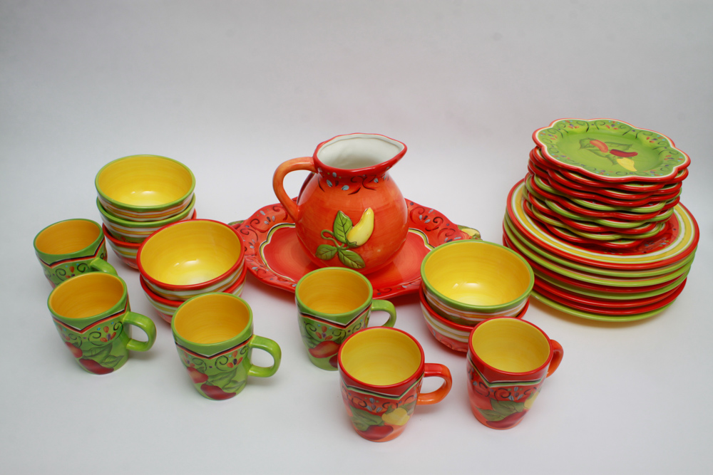 Set of Pier 1 Imports "Pasilla" Dishes
