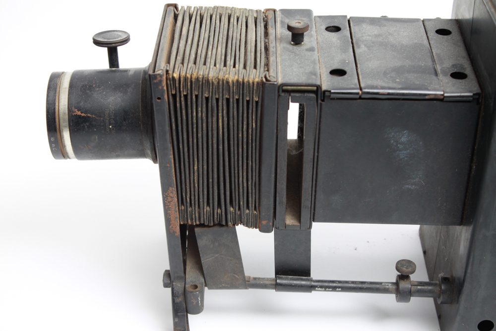 Bausch & Lomb Model C Balopticon Slide Projector With Slides