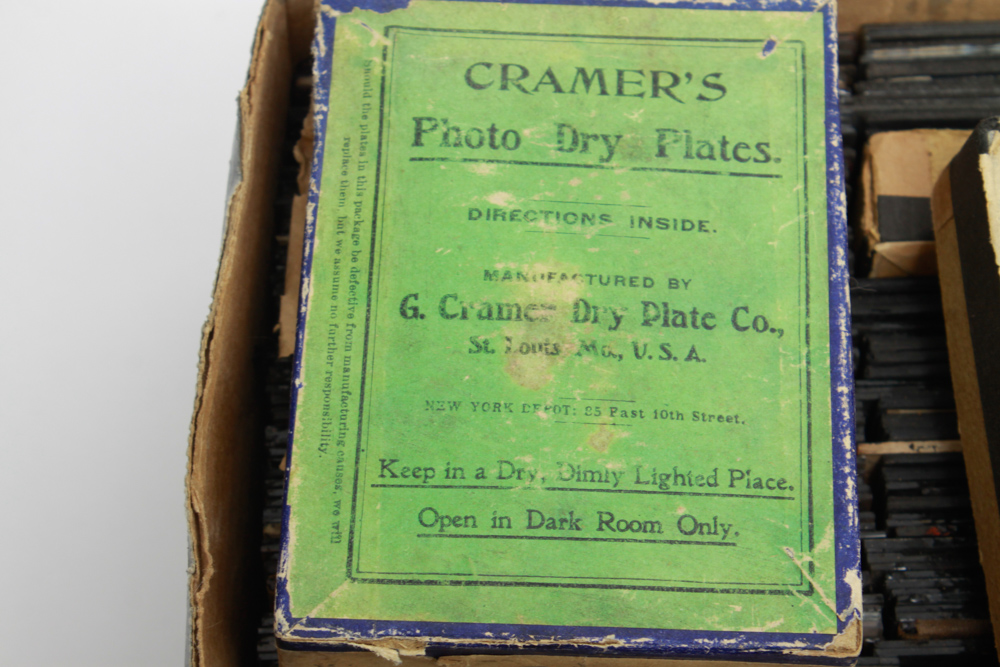 Bausch & Lomb Model C Balopticon Slide Projector With Slides