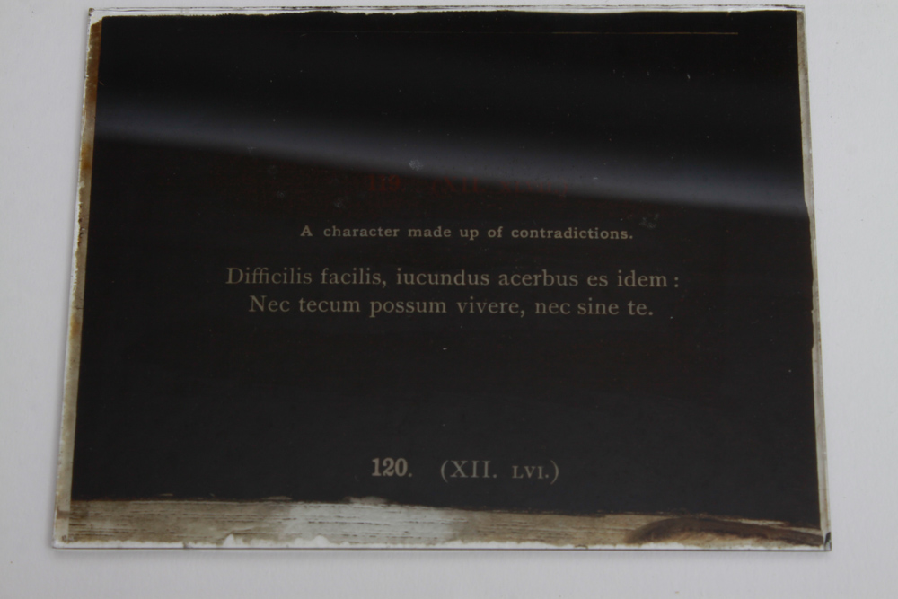 Bausch & Lomb Model C Balopticon Slide Projector With Slides