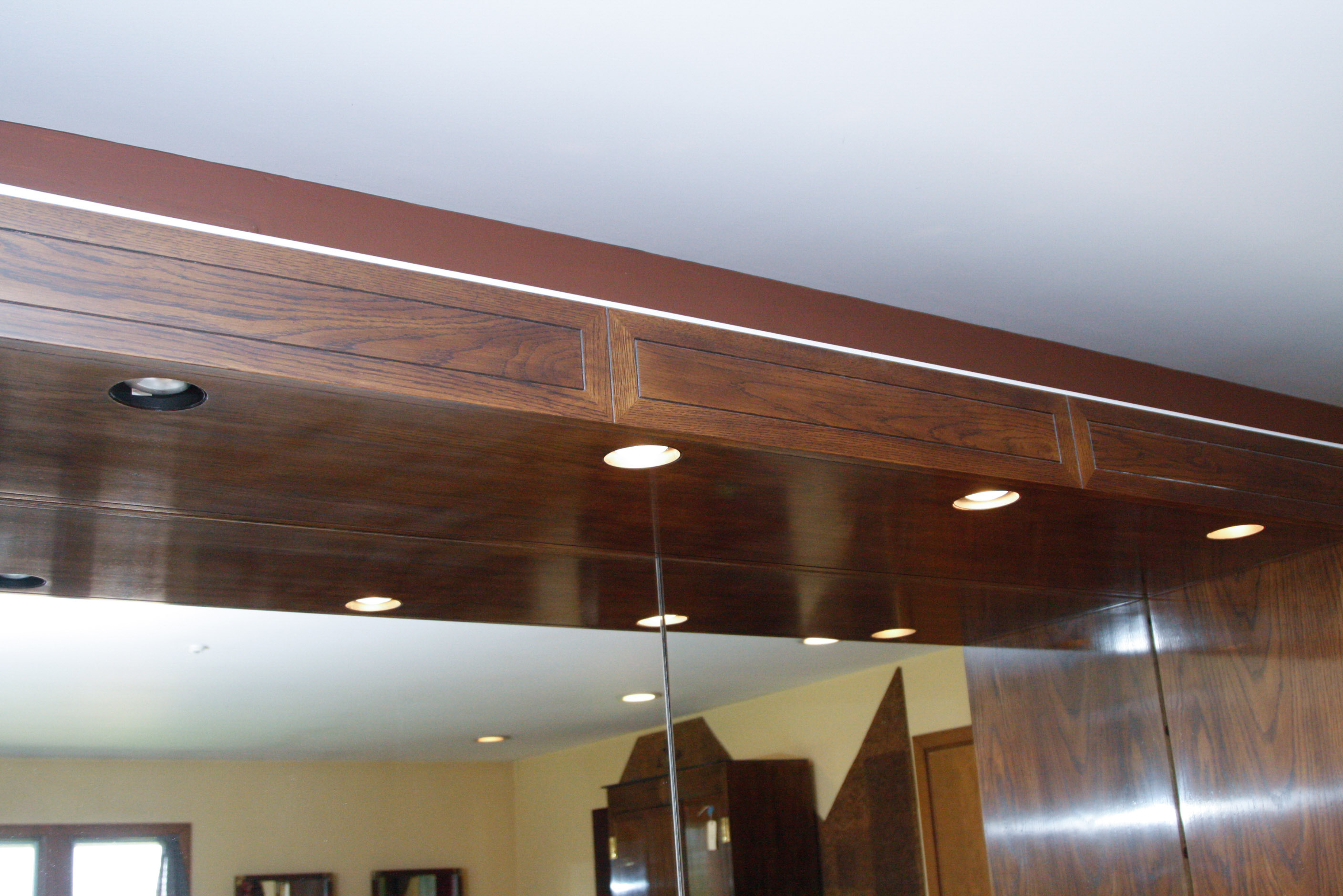 Henredon Scene One Campaign King Bed and Storage