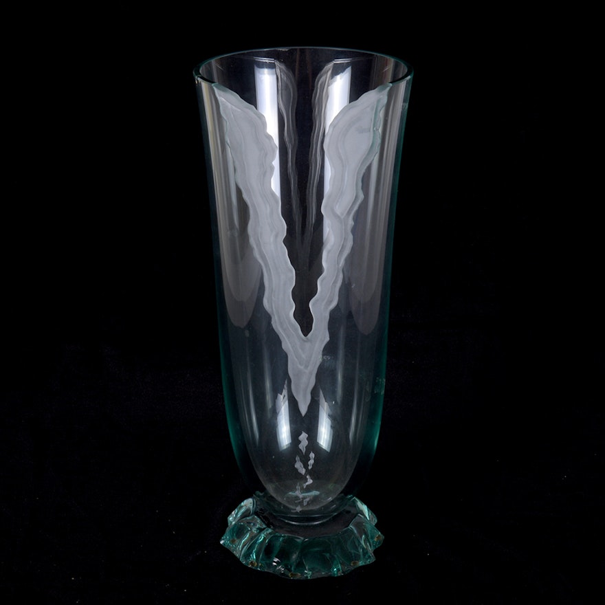 Stephen Schlanser "Riptide" Vase