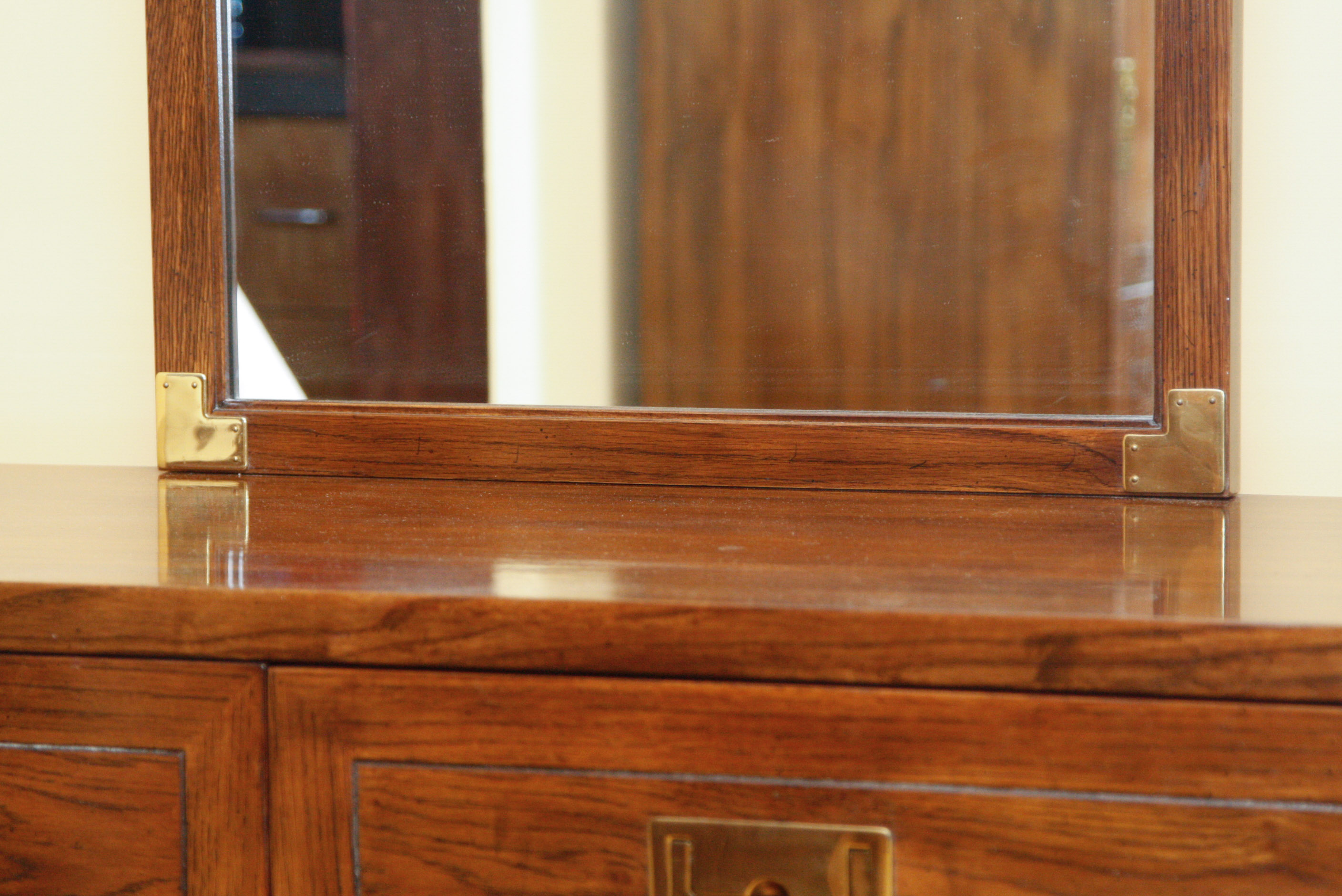 Henredon Scene One Campaign Double Dresser