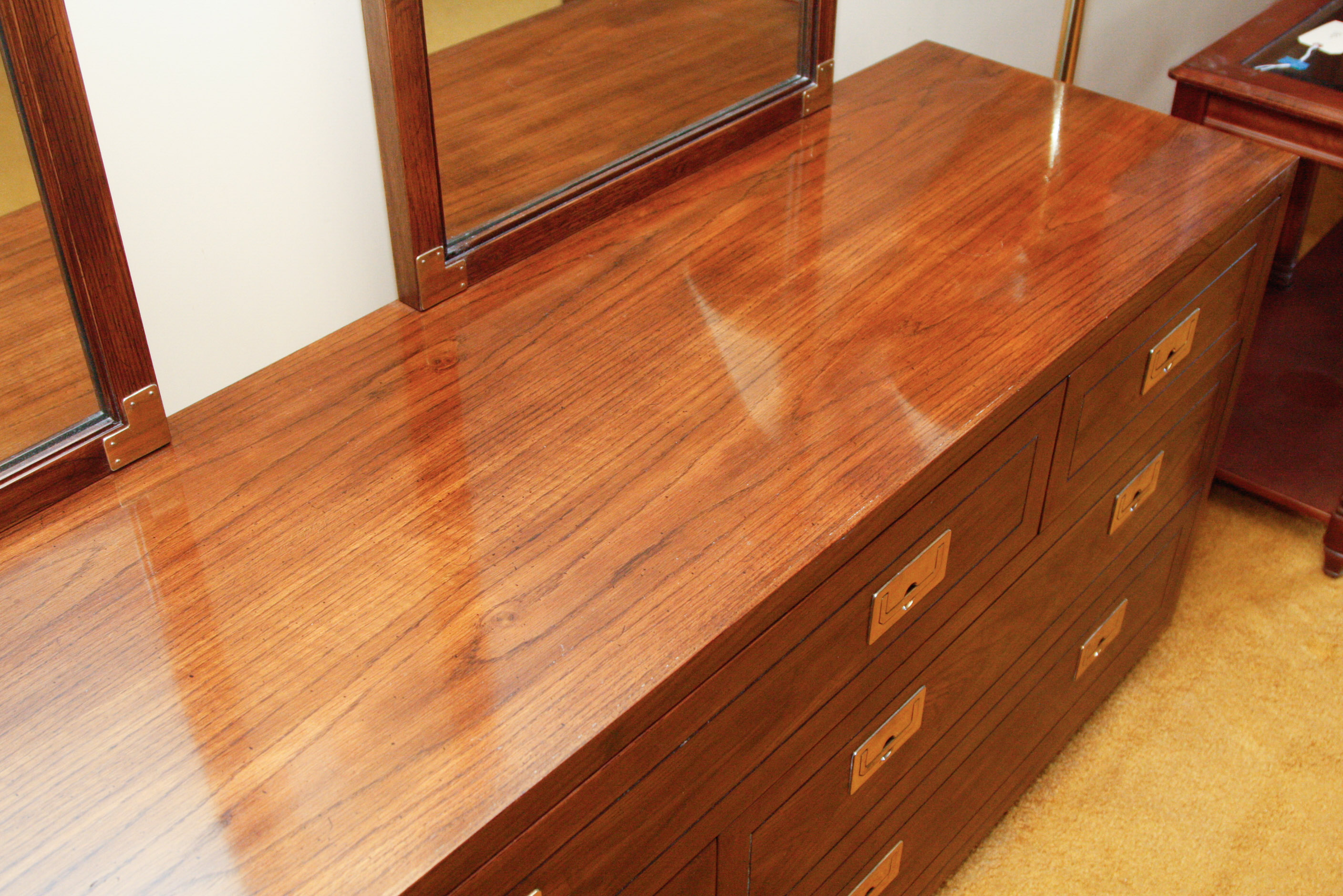 Henredon Scene One Campaign Double Dresser