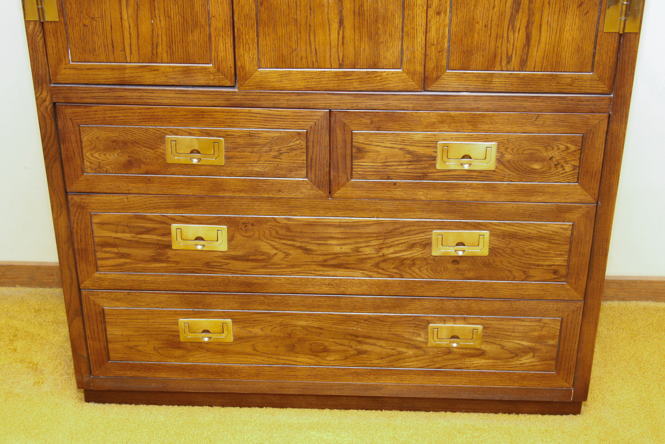 Henredon Scene One Campaign Armoire