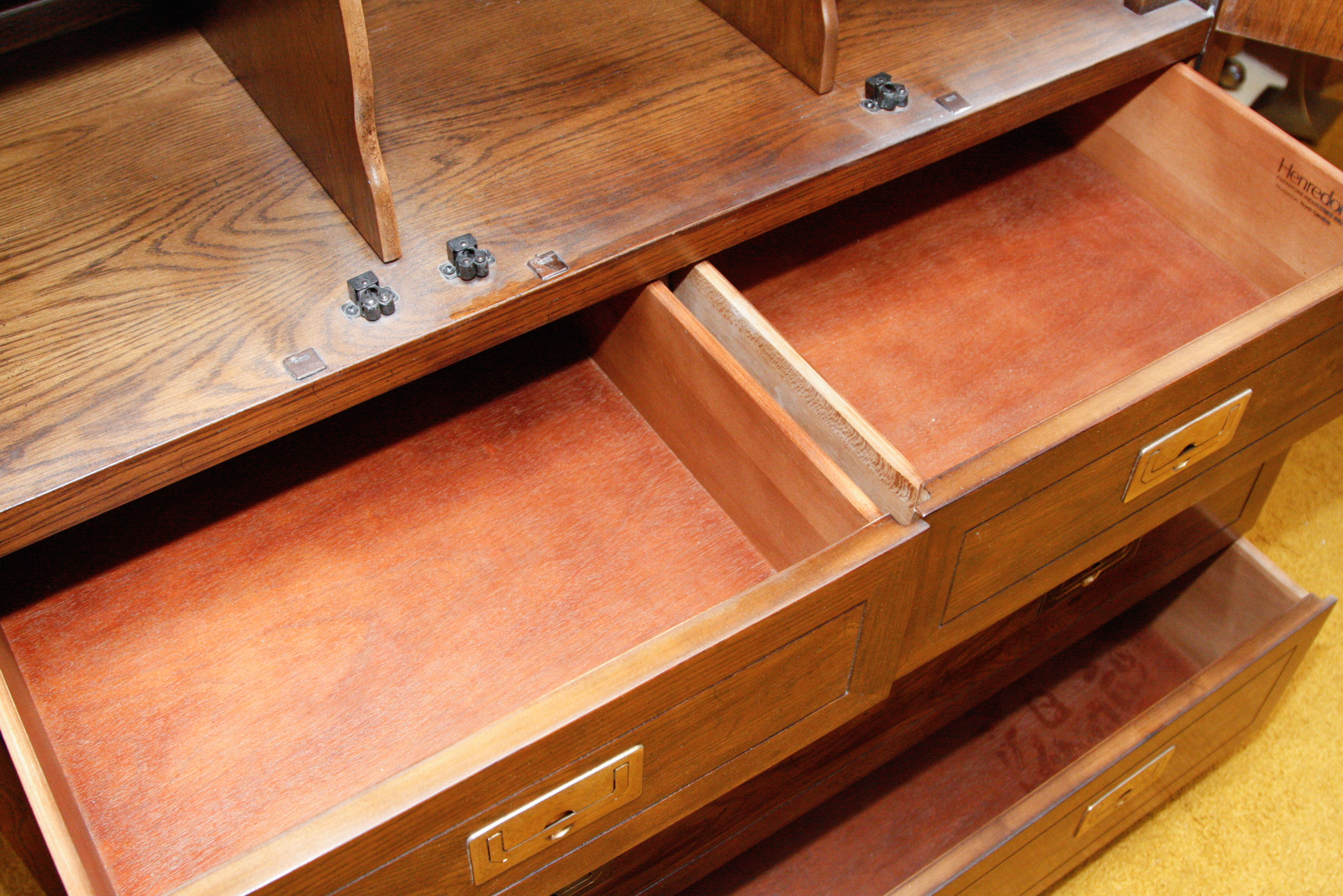 Henredon Scene One Campaign Armoire