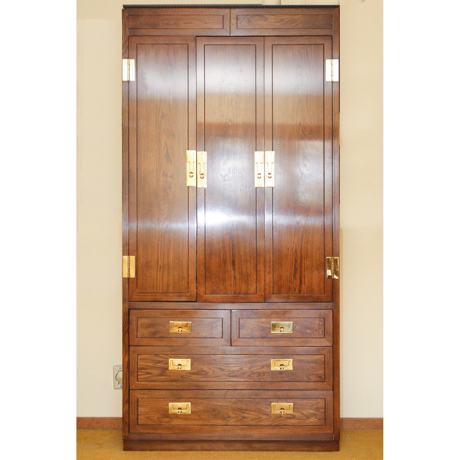 Henredon Scene One Campaign Armoire