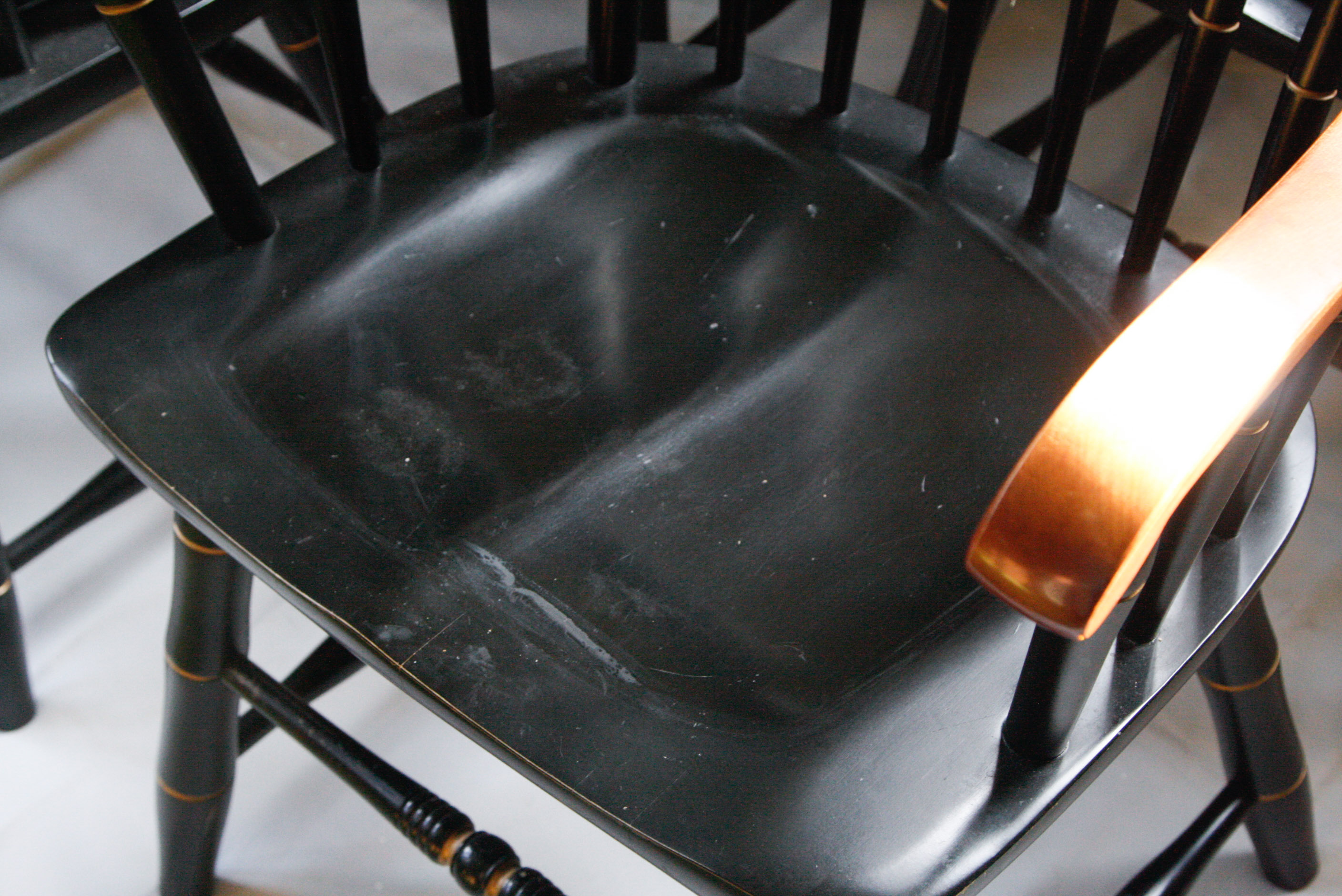 Set of Four Hitchcock Style Commemorative University Chairs