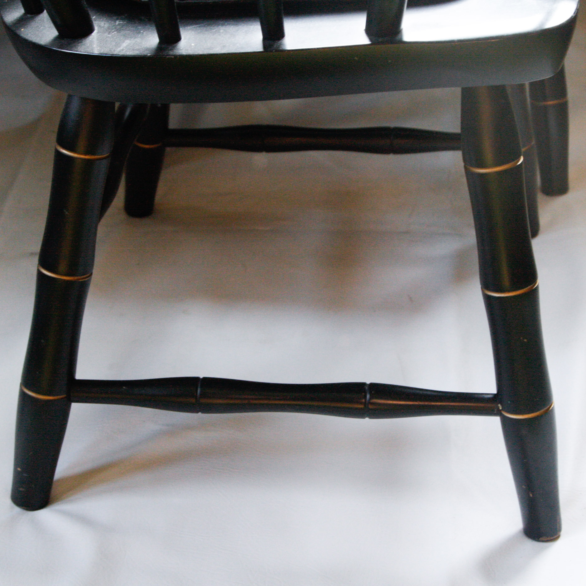 Set of Four Hitchcock Style Commemorative University Chairs