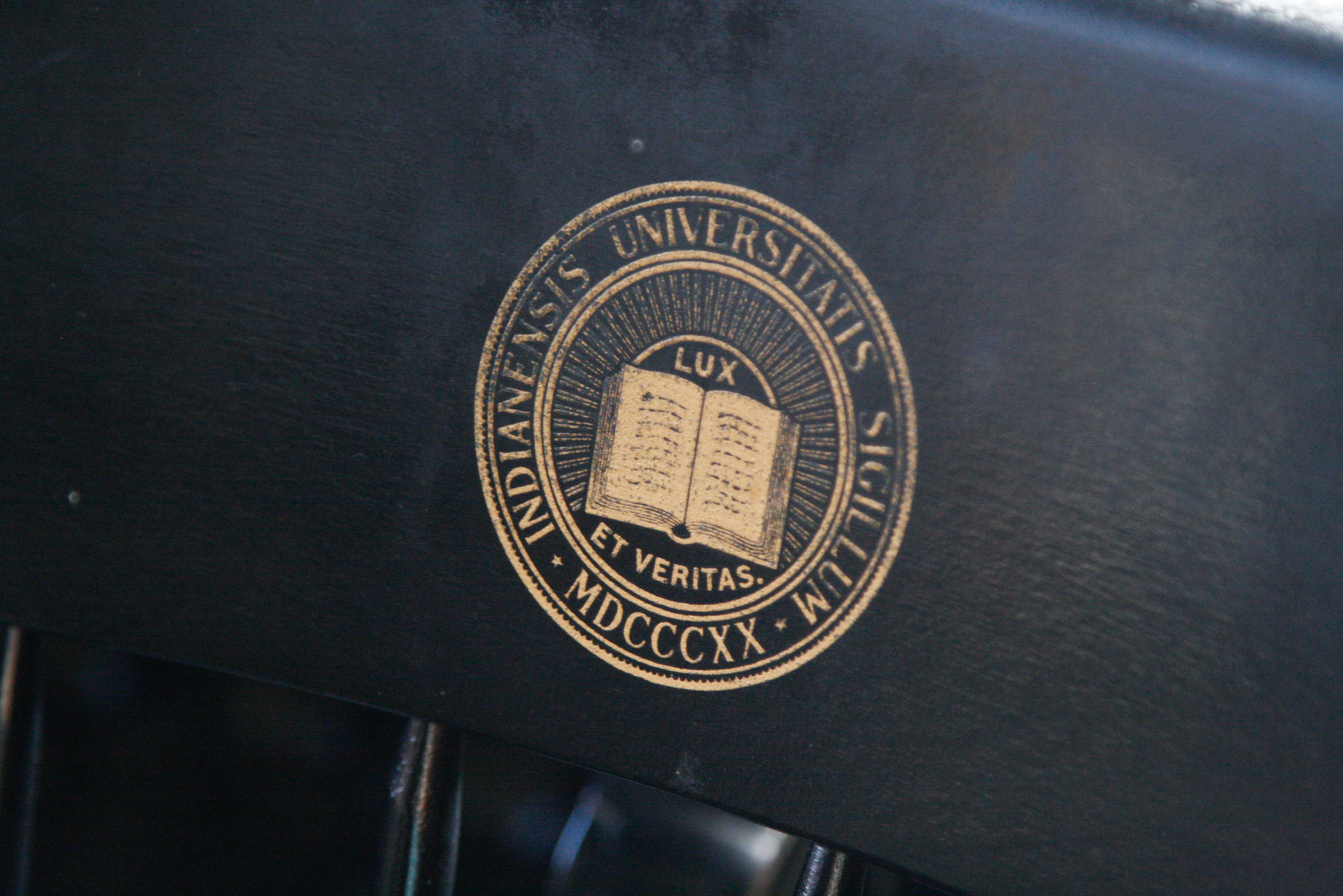 Set of Four Hitchcock Style Commemorative University Chairs