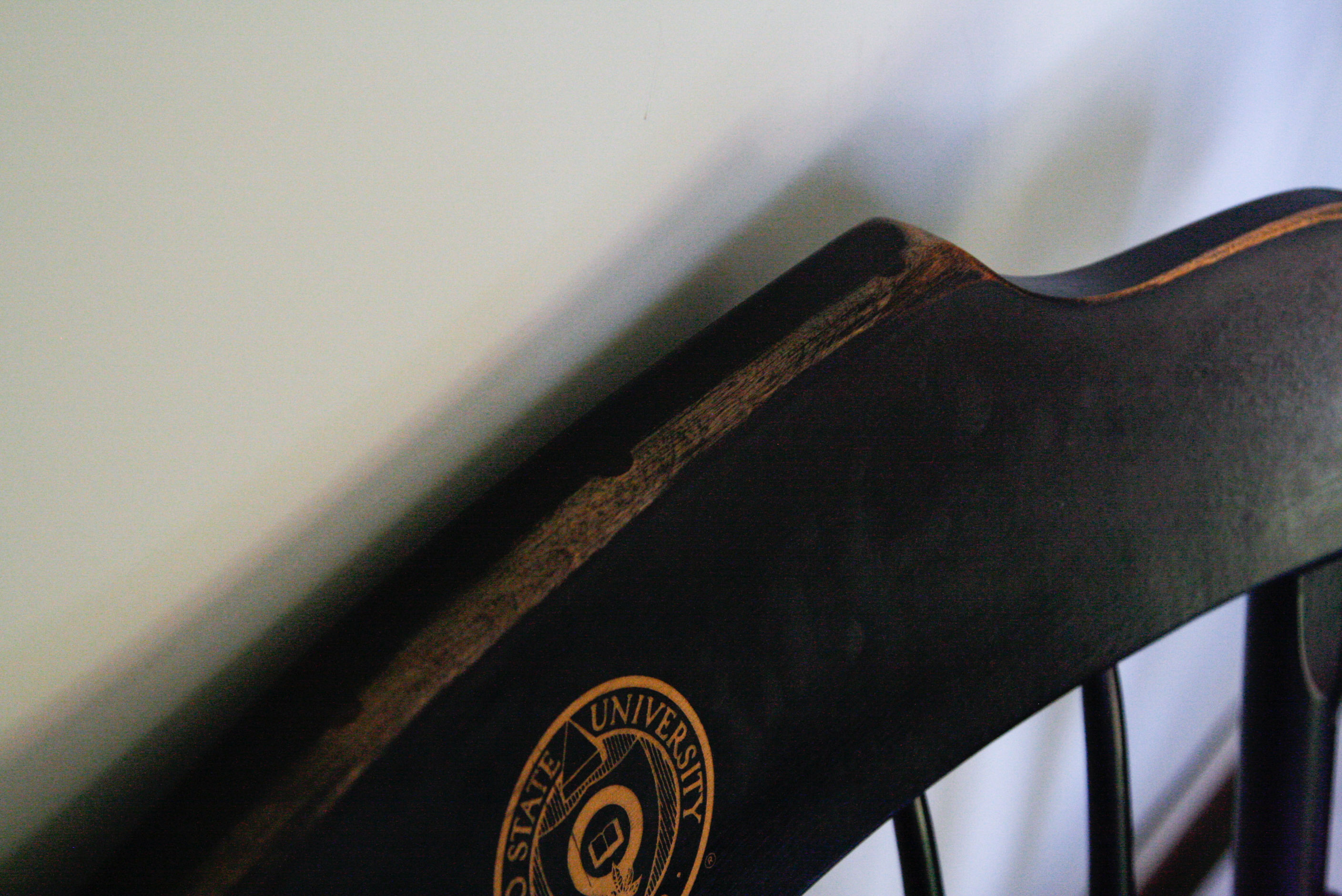 Set of Four Hitchcock Style Commemorative University Chairs