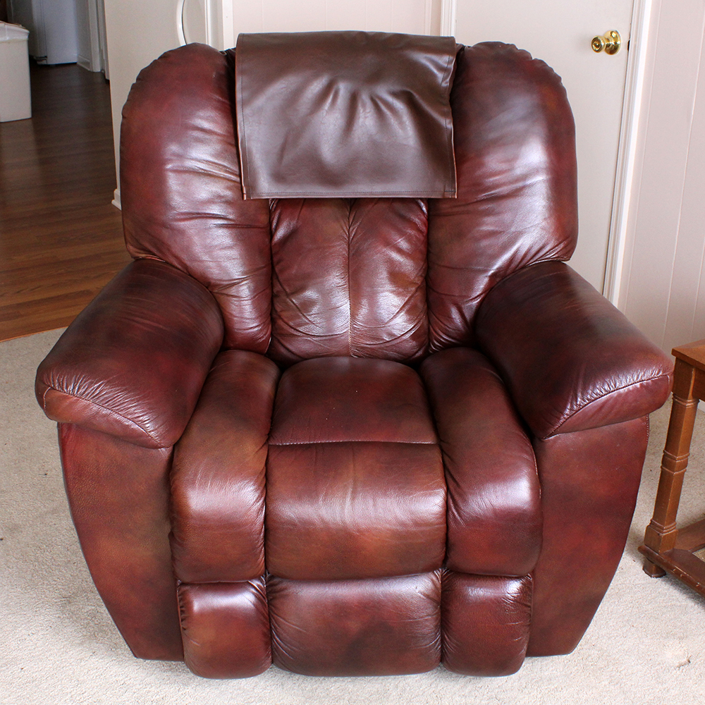 Brown Leather La-Z-Boy Recliner