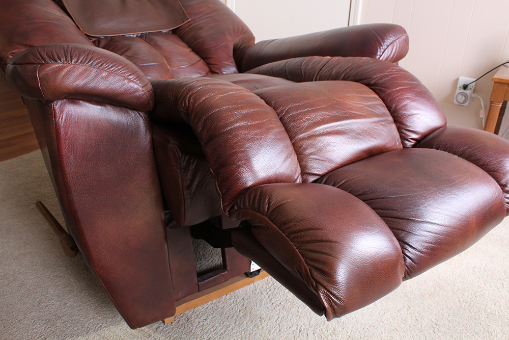 Brown Leather La-Z-Boy Recliner