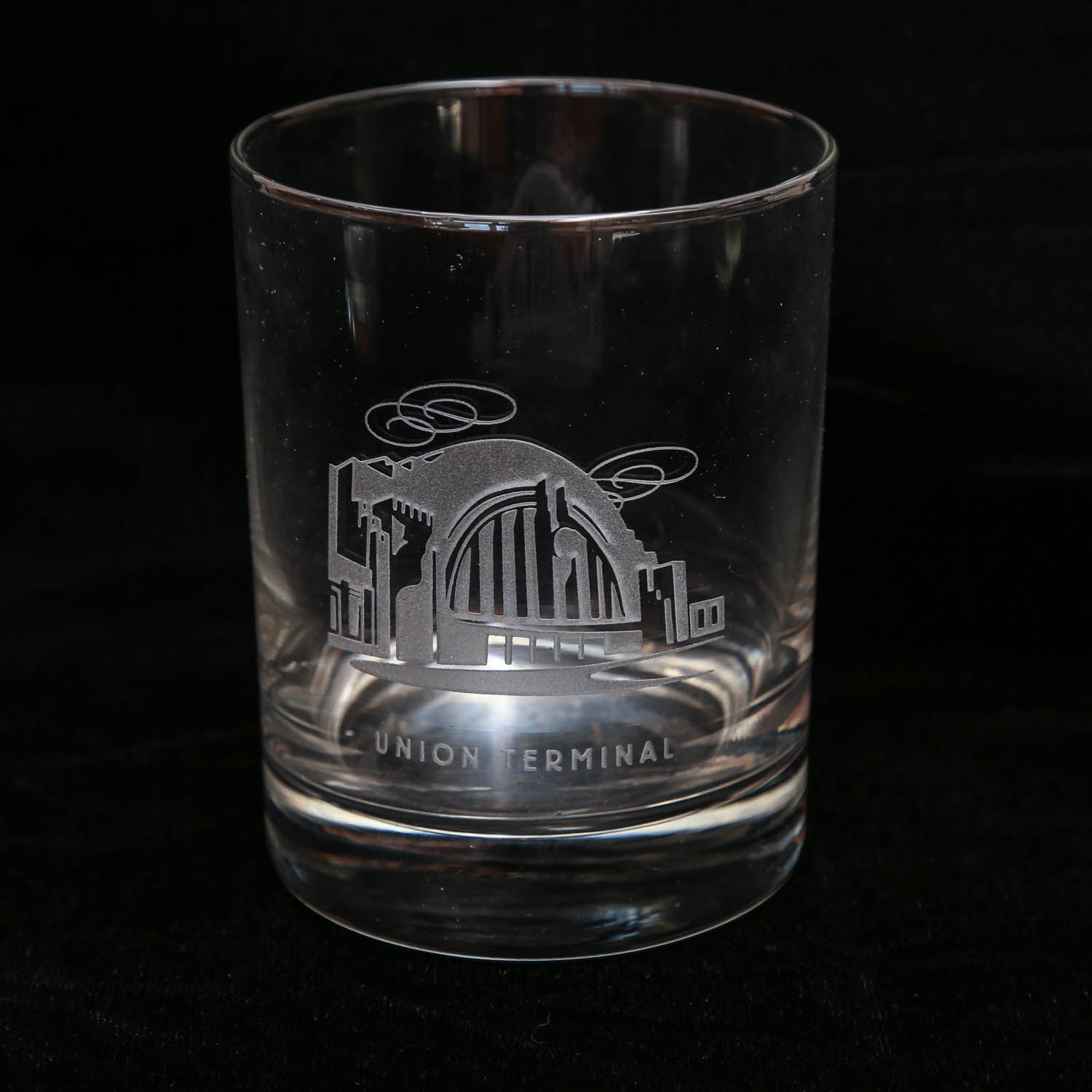 Sterling Cut Glass Cincinnati Themed Glassware Set