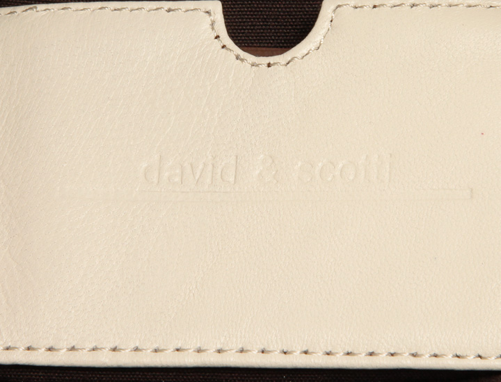 David & Scotti Woven Handbag