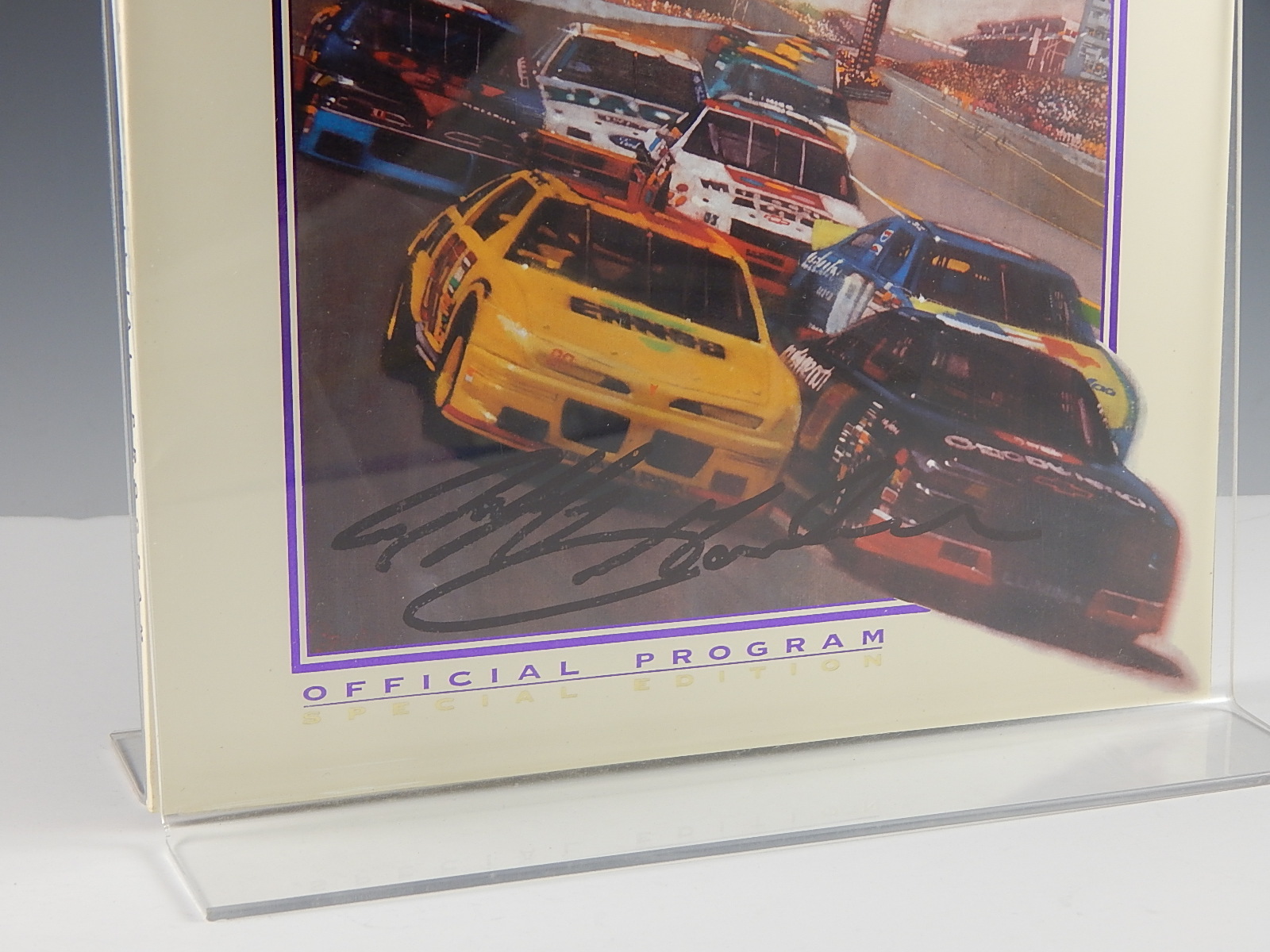1994 Brickyard 400 Program Signed by Jeff Gordon