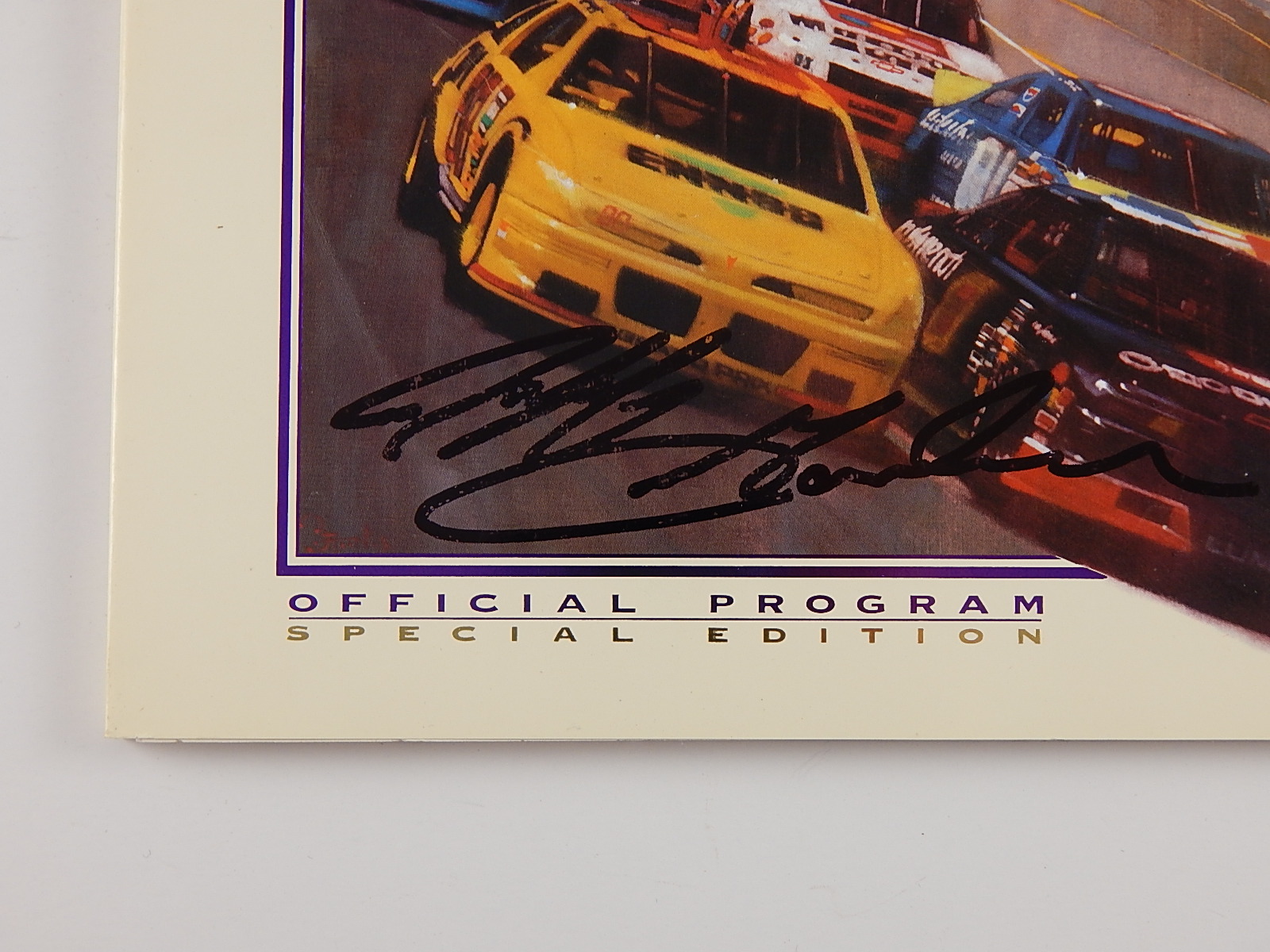 1994 Brickyard 400 Program Signed by Jeff Gordon