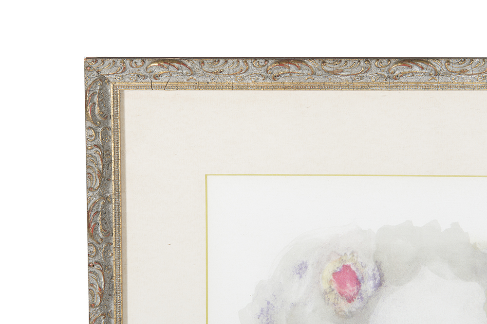 Signed Limited Edition Chromolithograph of Woman