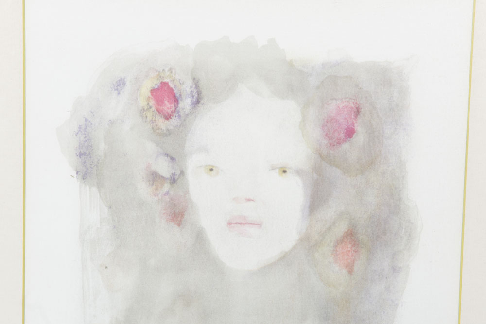 Signed Limited Edition Chromolithograph of Woman