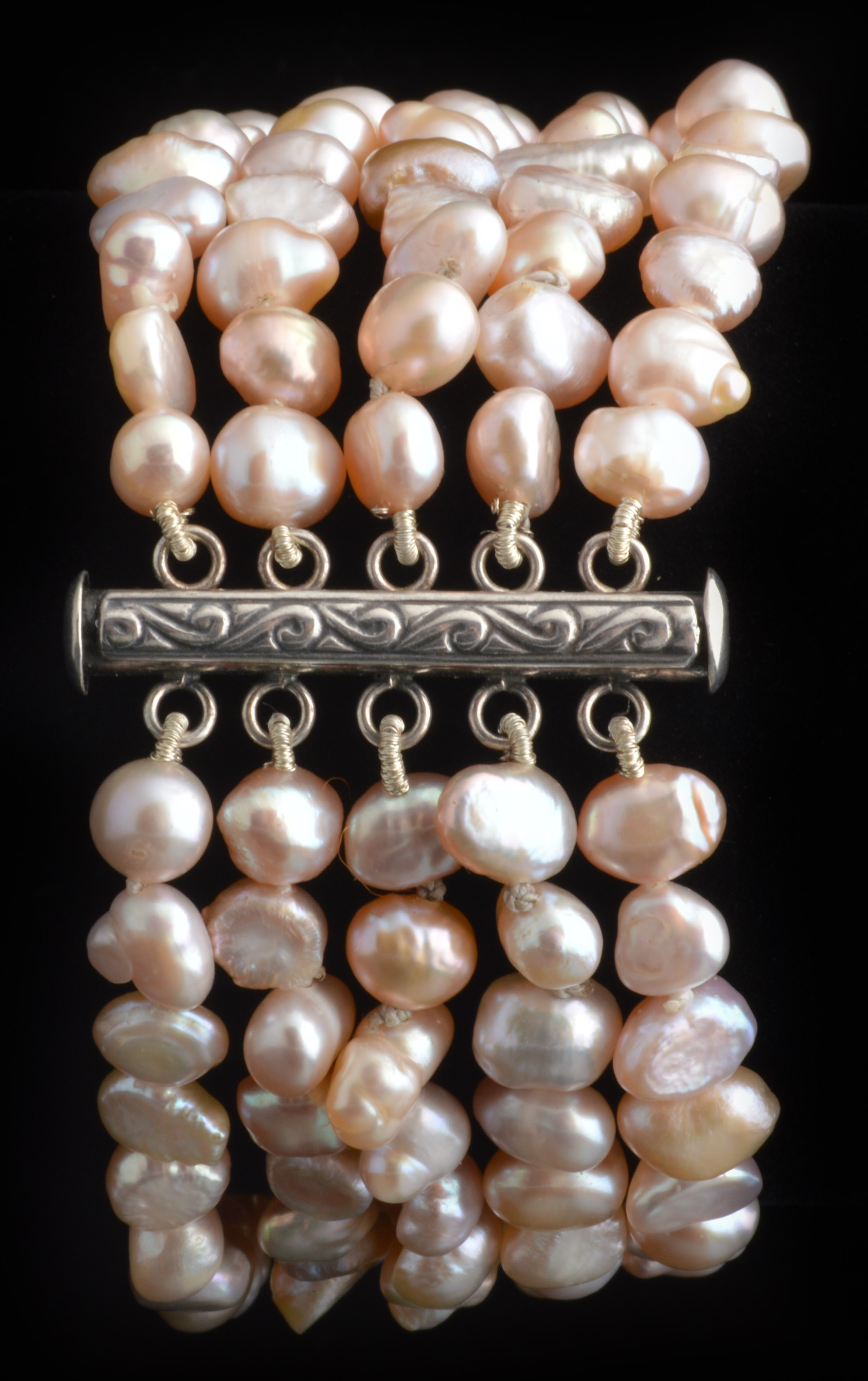 Sterling Silver Freshwater Pearl Bracelet